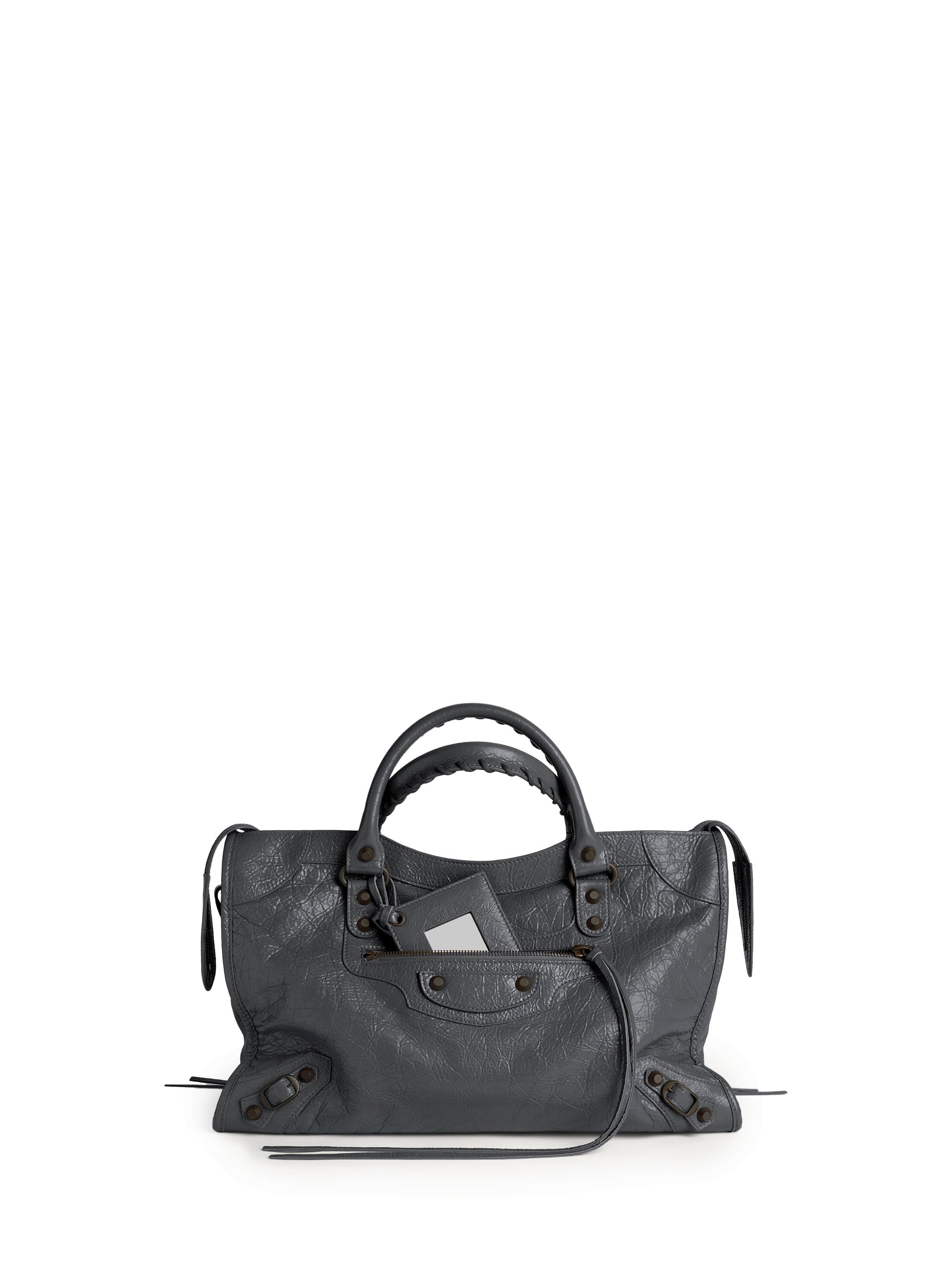 Medium Le City bag in volcanic stone