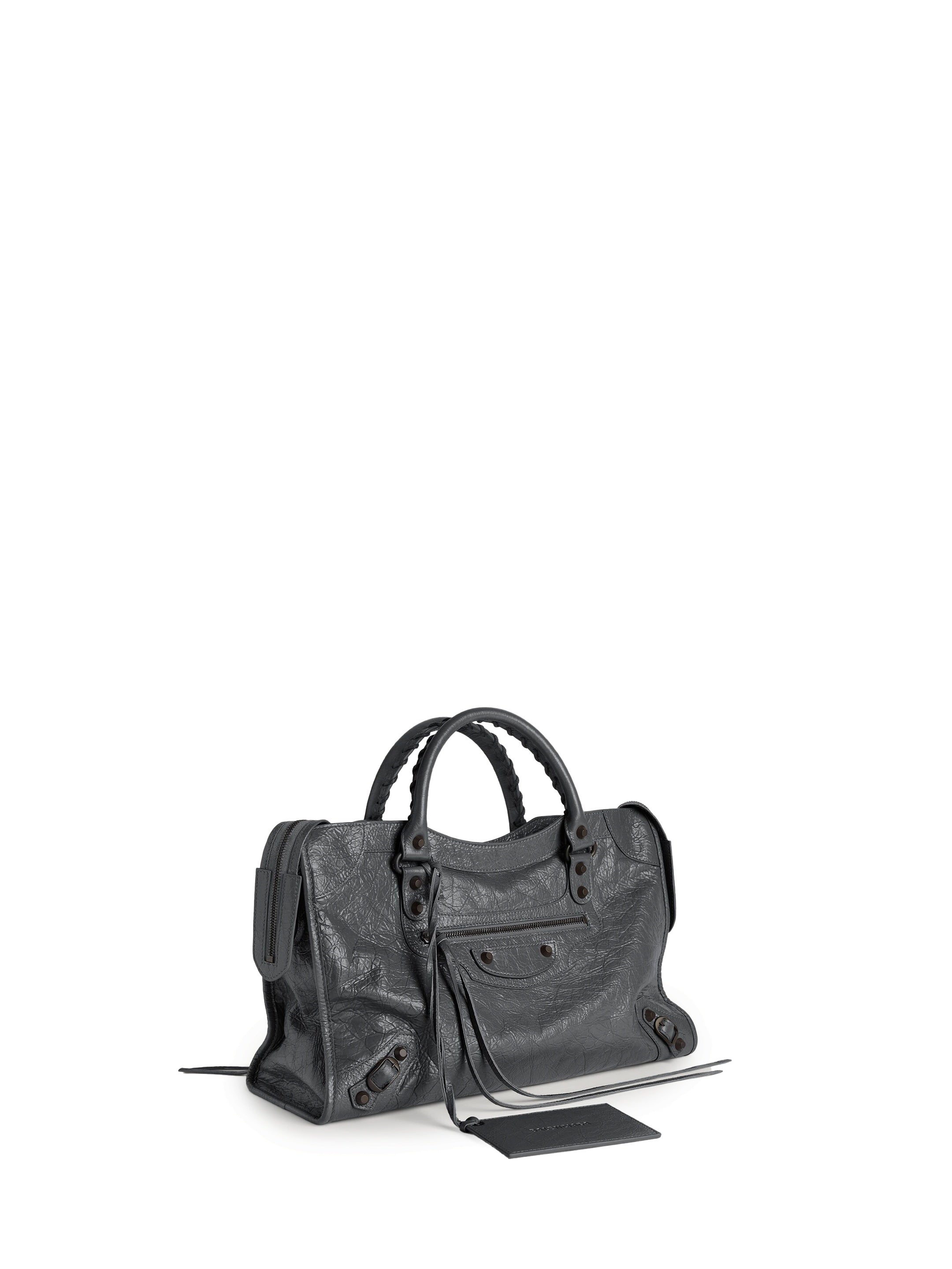 Medium Le City bag in volcanic stone