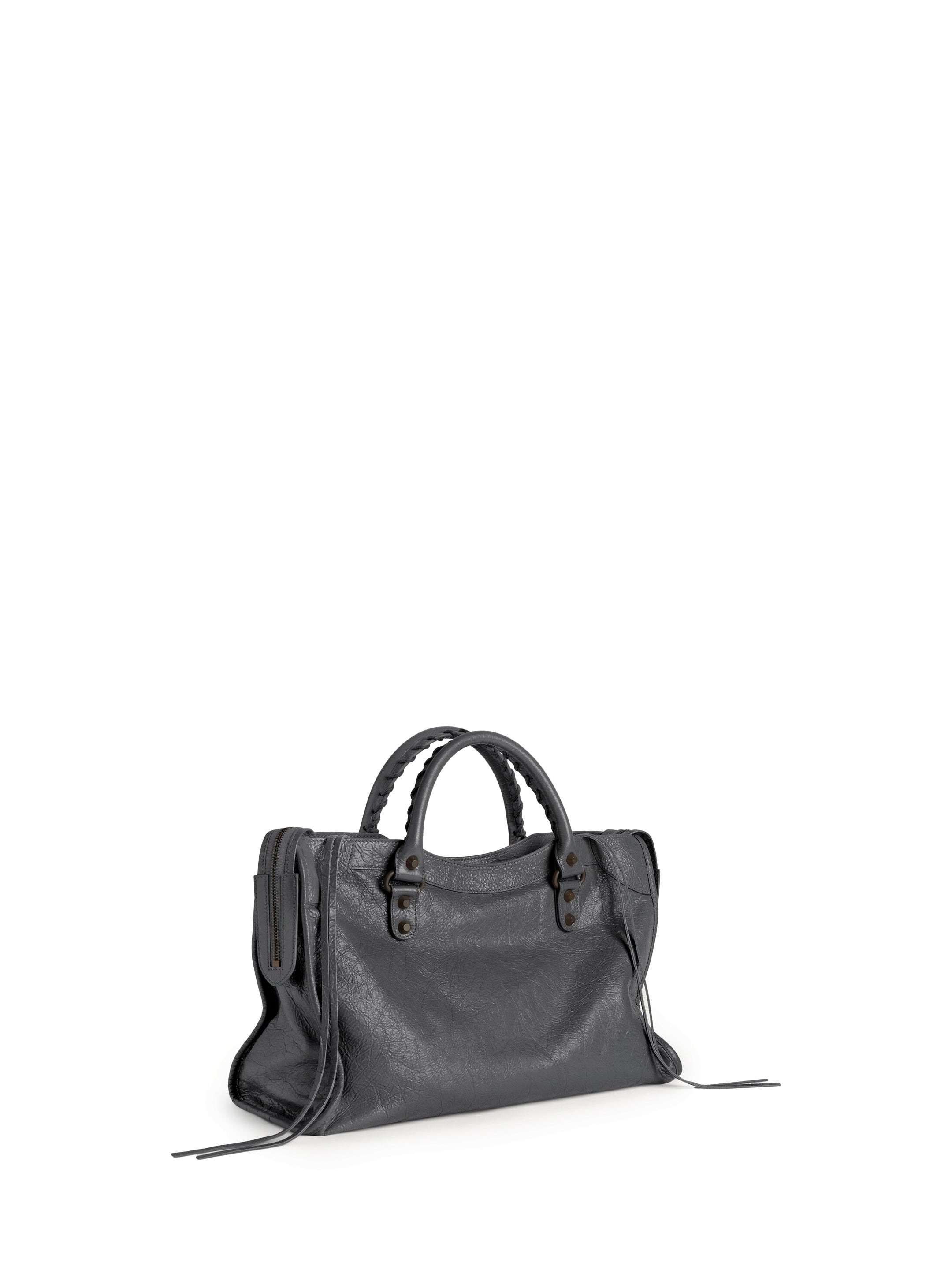 Medium Le City bag in volcanic stone