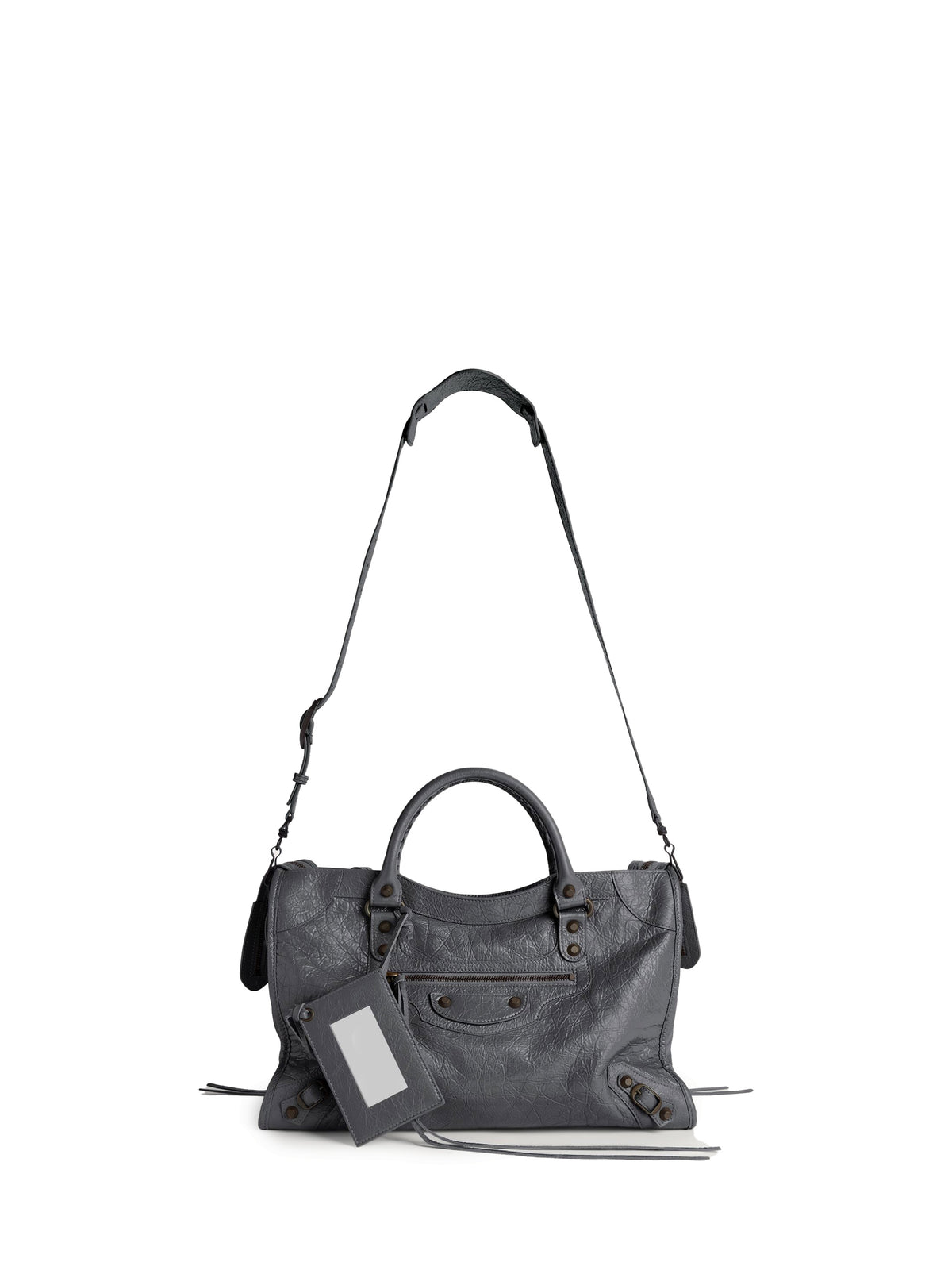 Medium Le City bag in volcanic stone