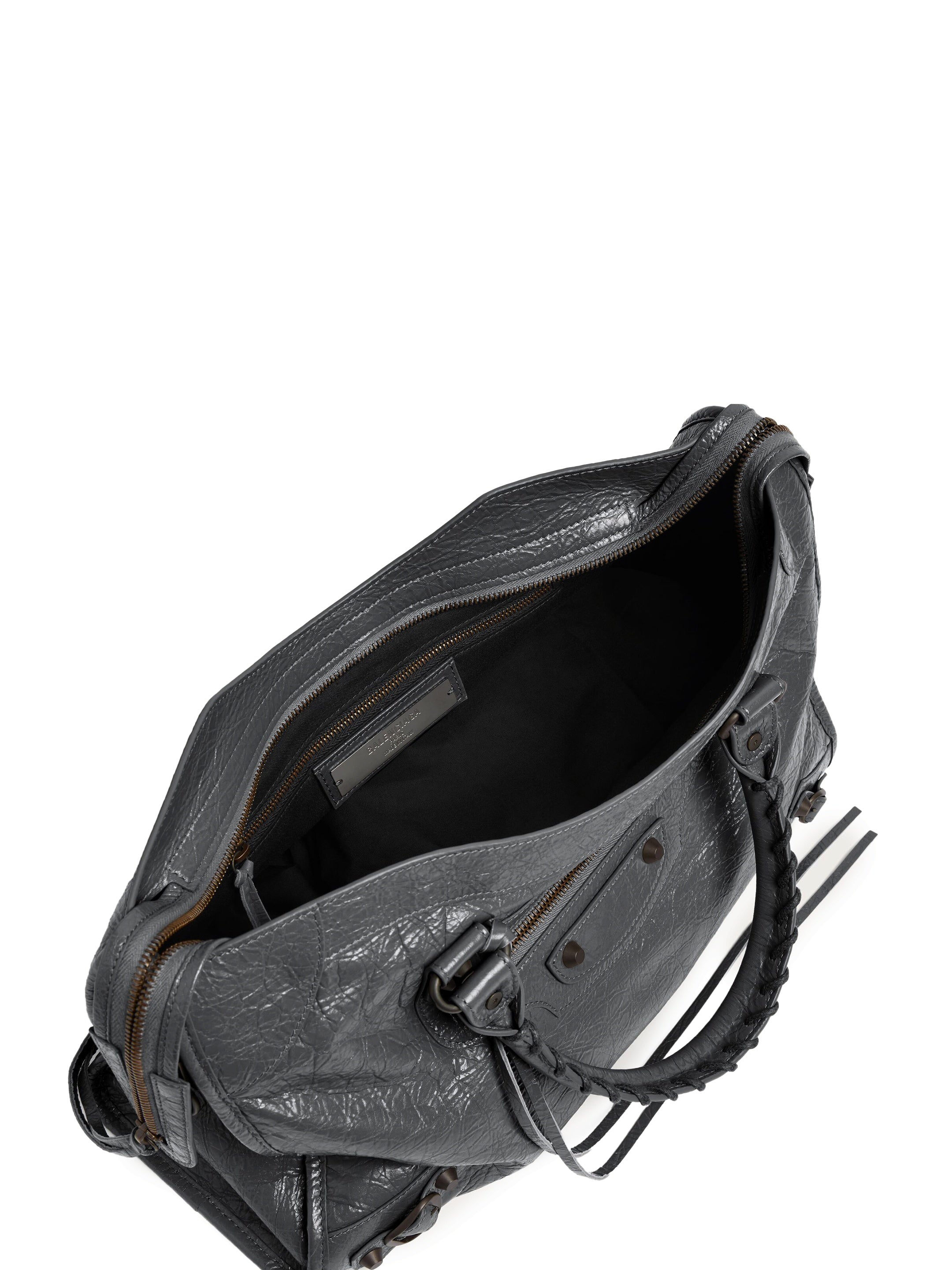 Medium Le City bag in volcanic stone