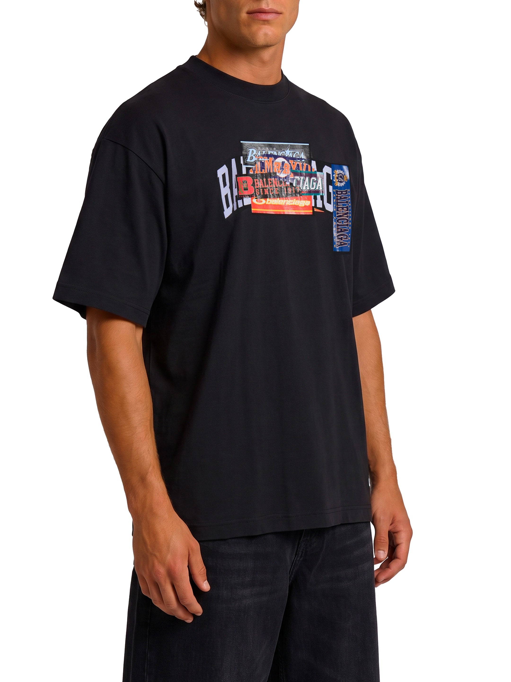 Medium fit Bumper Stickers T-shirt