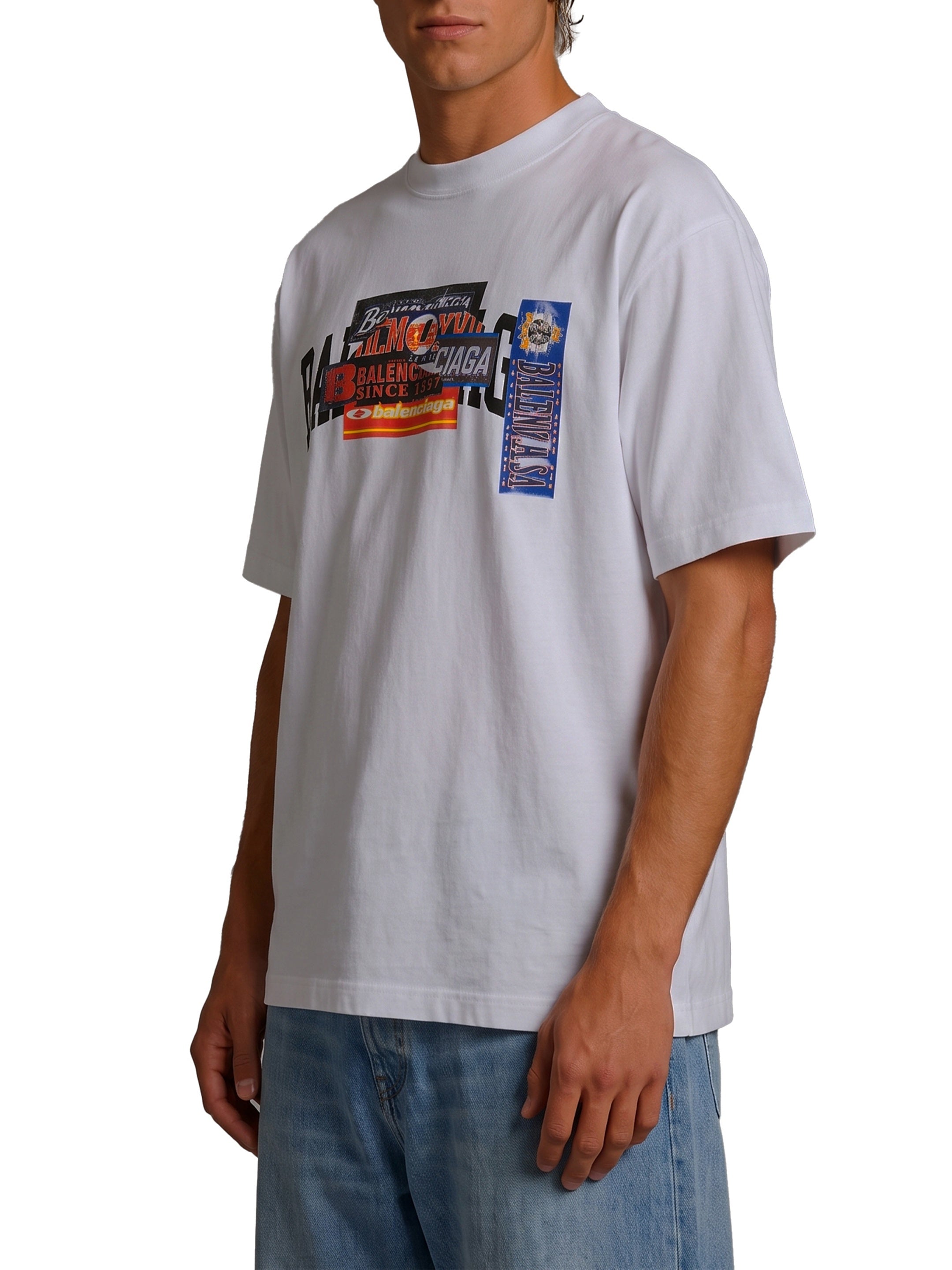 Medium fit Bumper Stickers T-shirt