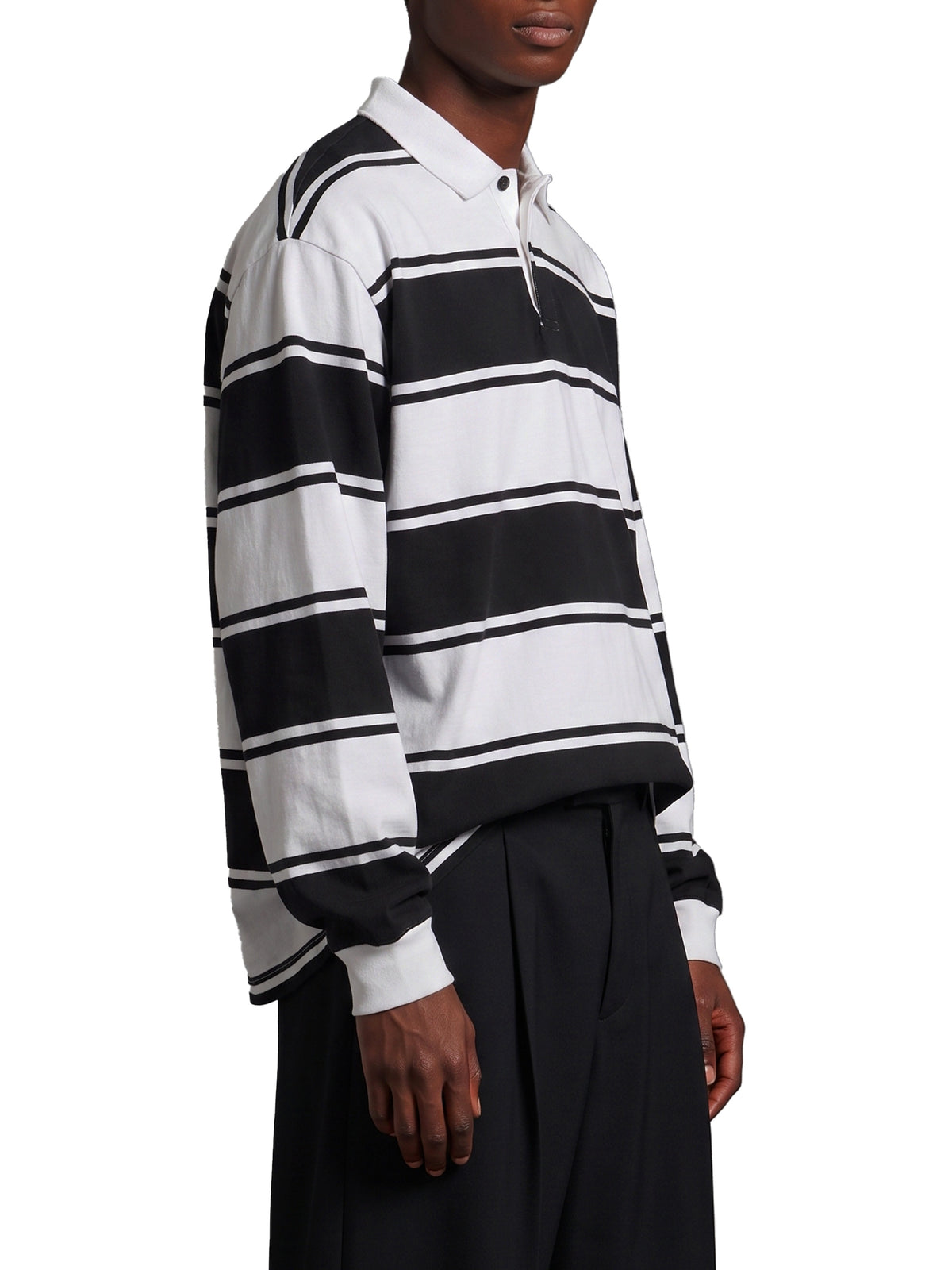 Long-sleeved polo shirt