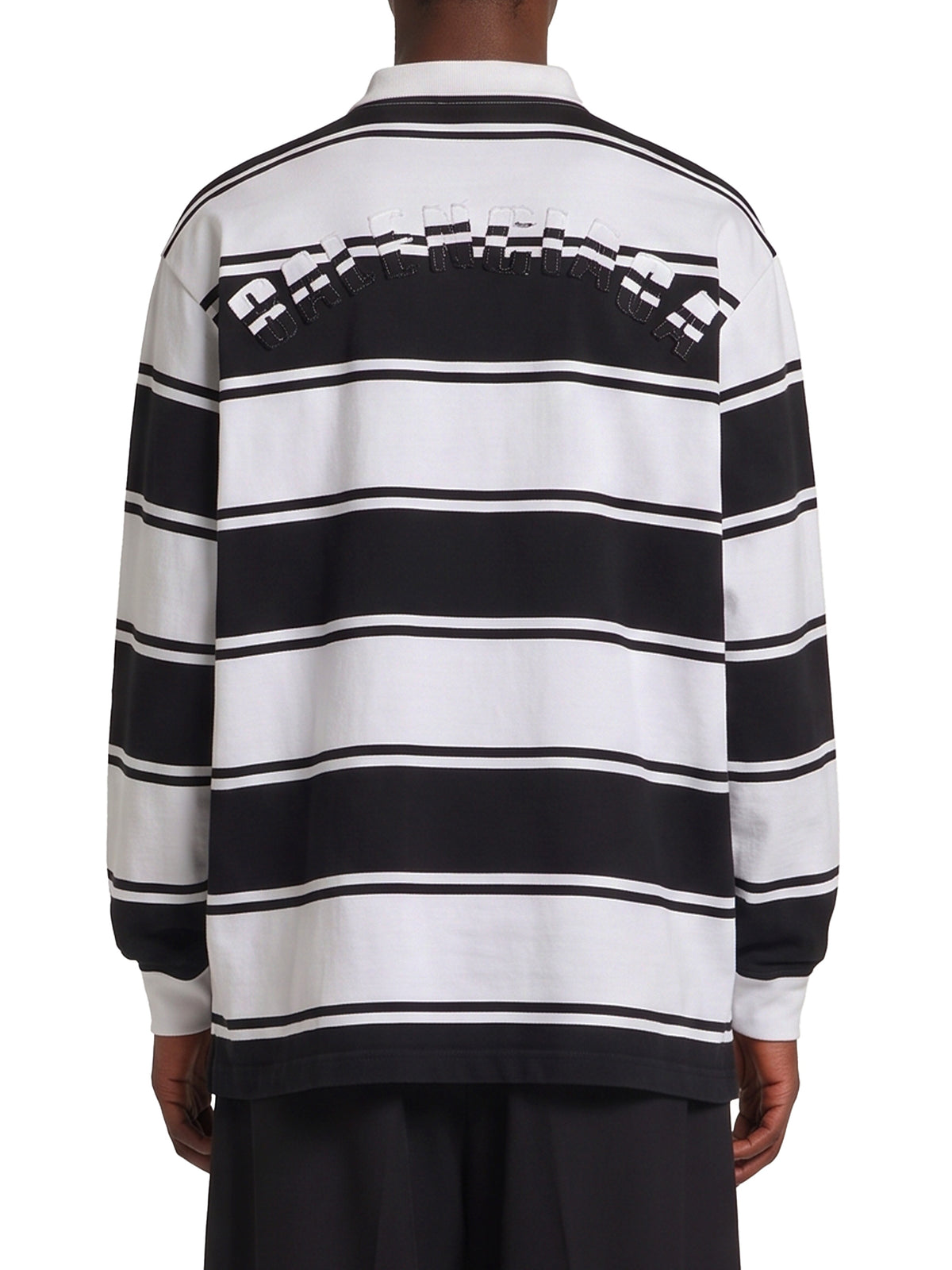 Long-sleeved polo shirt