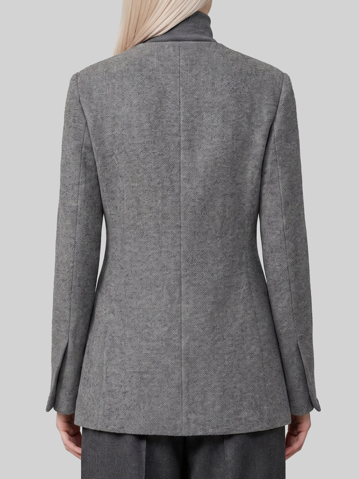 Dark grey crew neck Falla jacket
