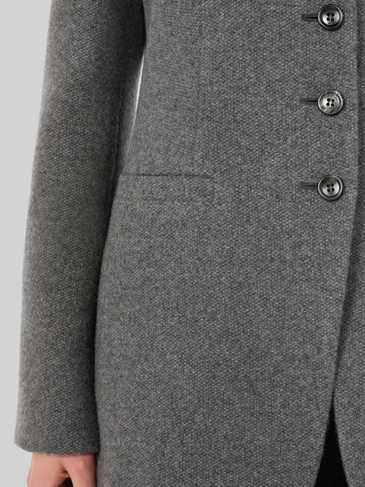 Dark grey crew neck Falla jacket