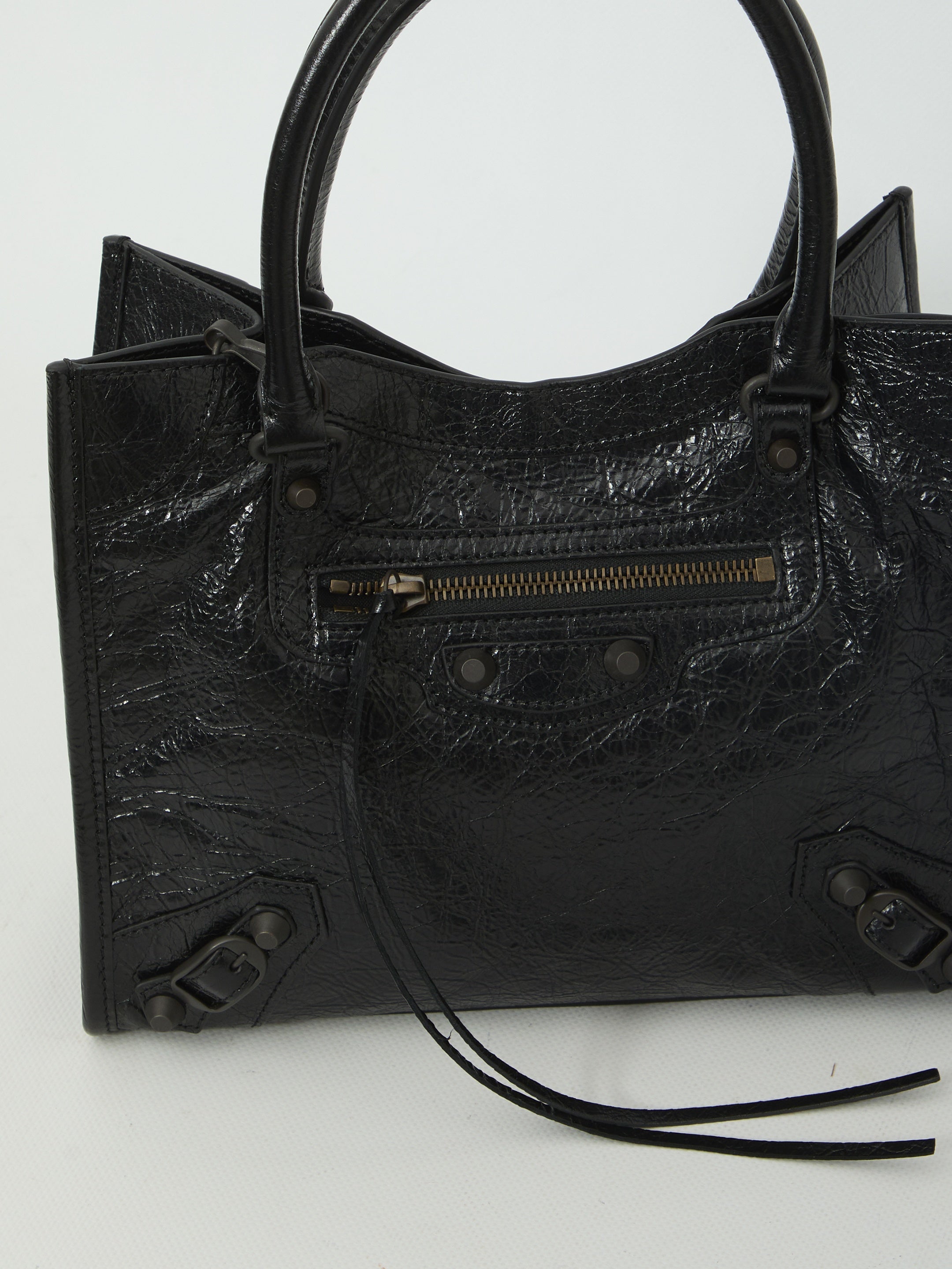Black Le City mini tote bag