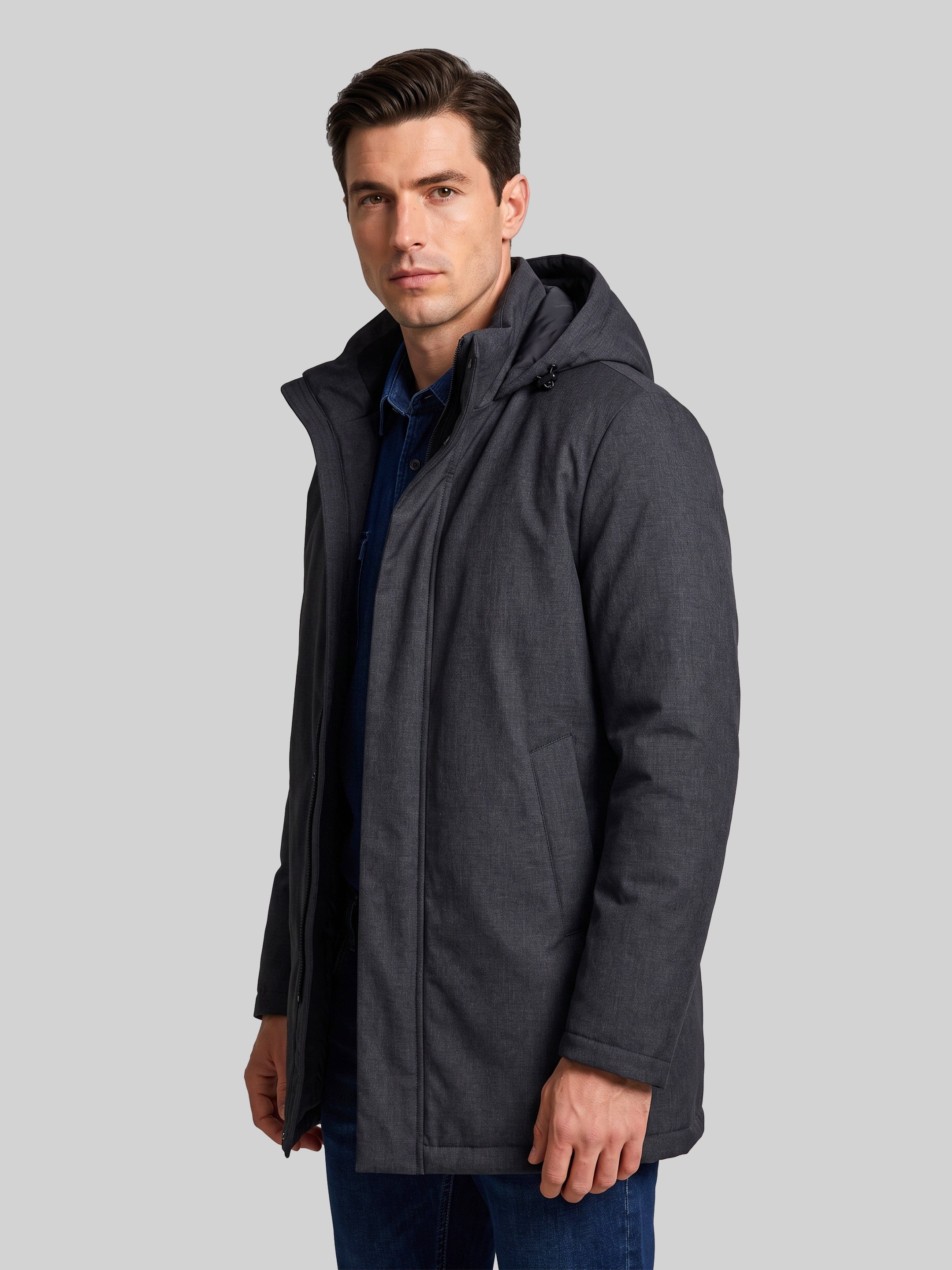 Waterproof flannel jacket