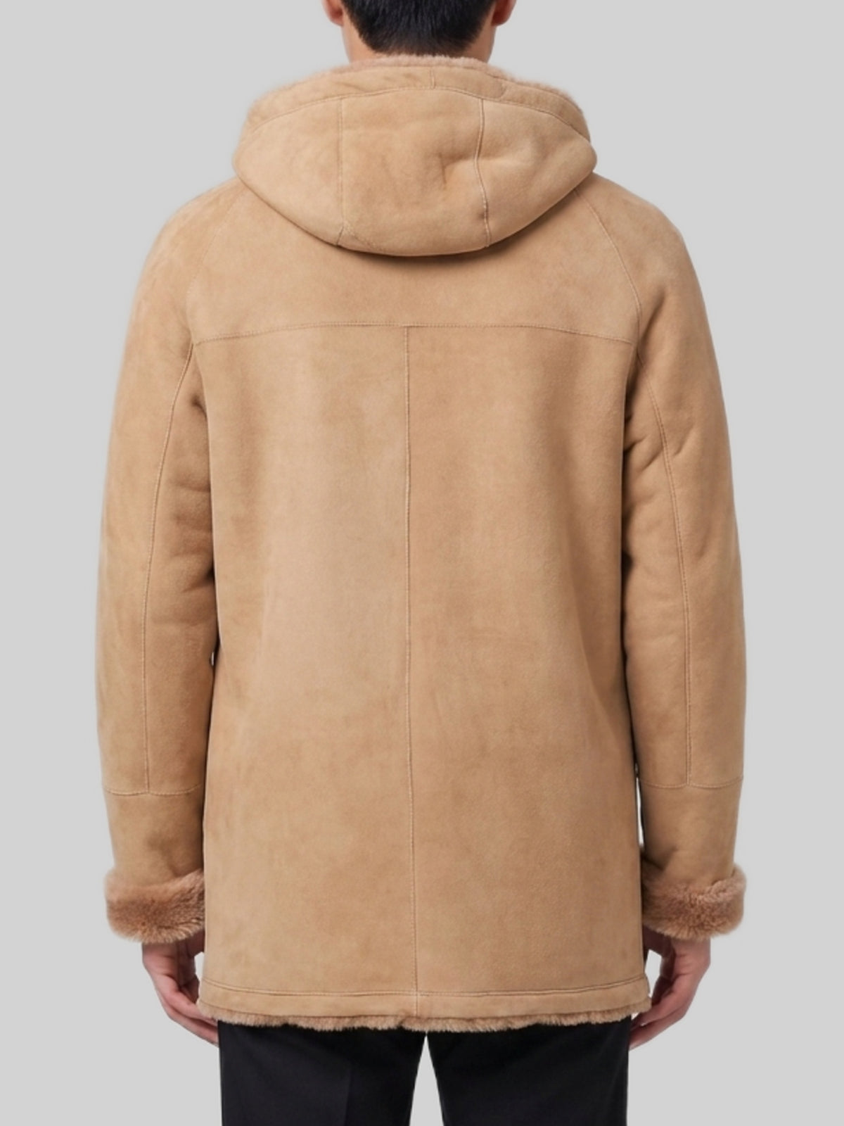 Reversible midi jacket