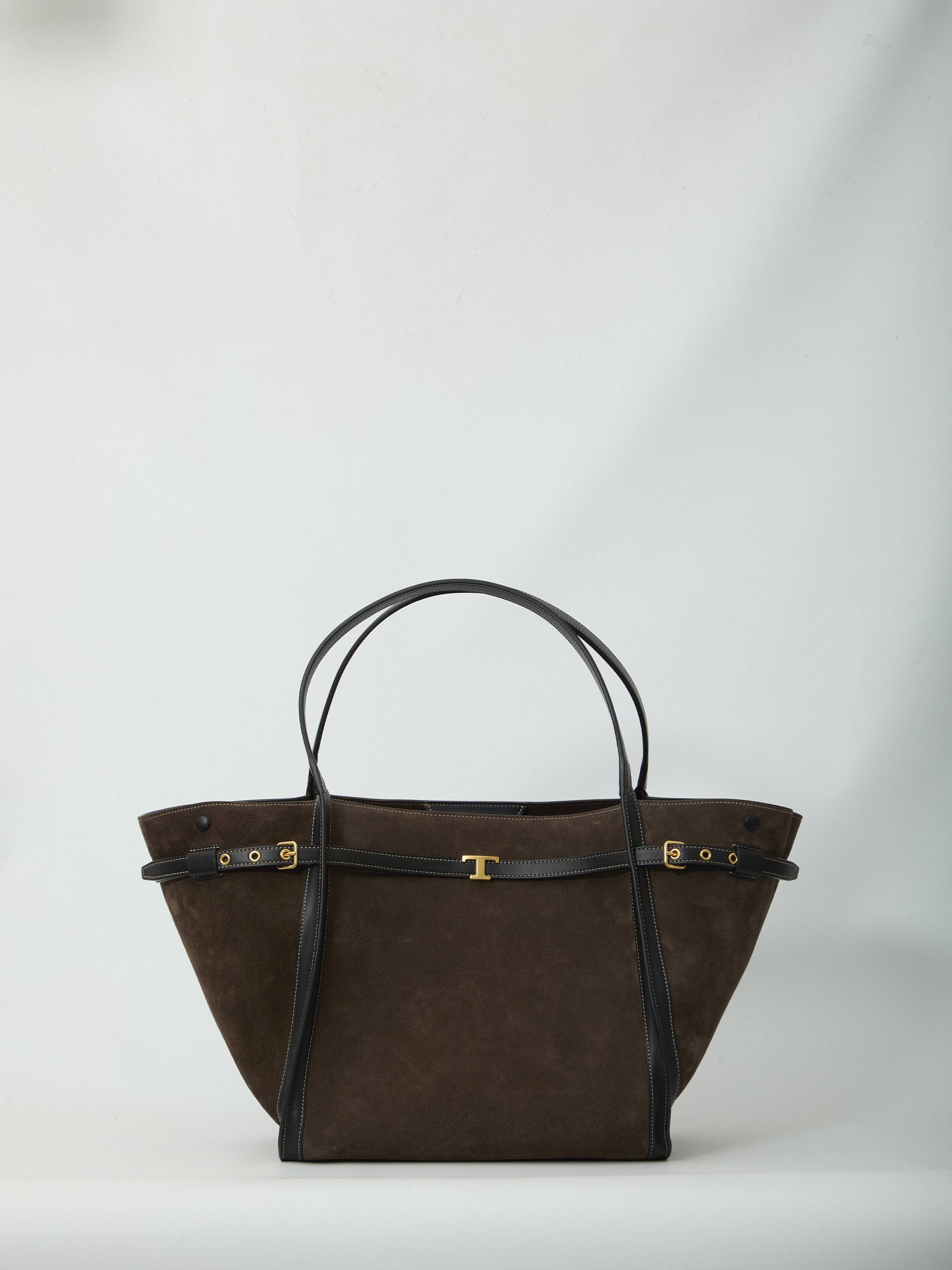 Medium T Signature shopping bag