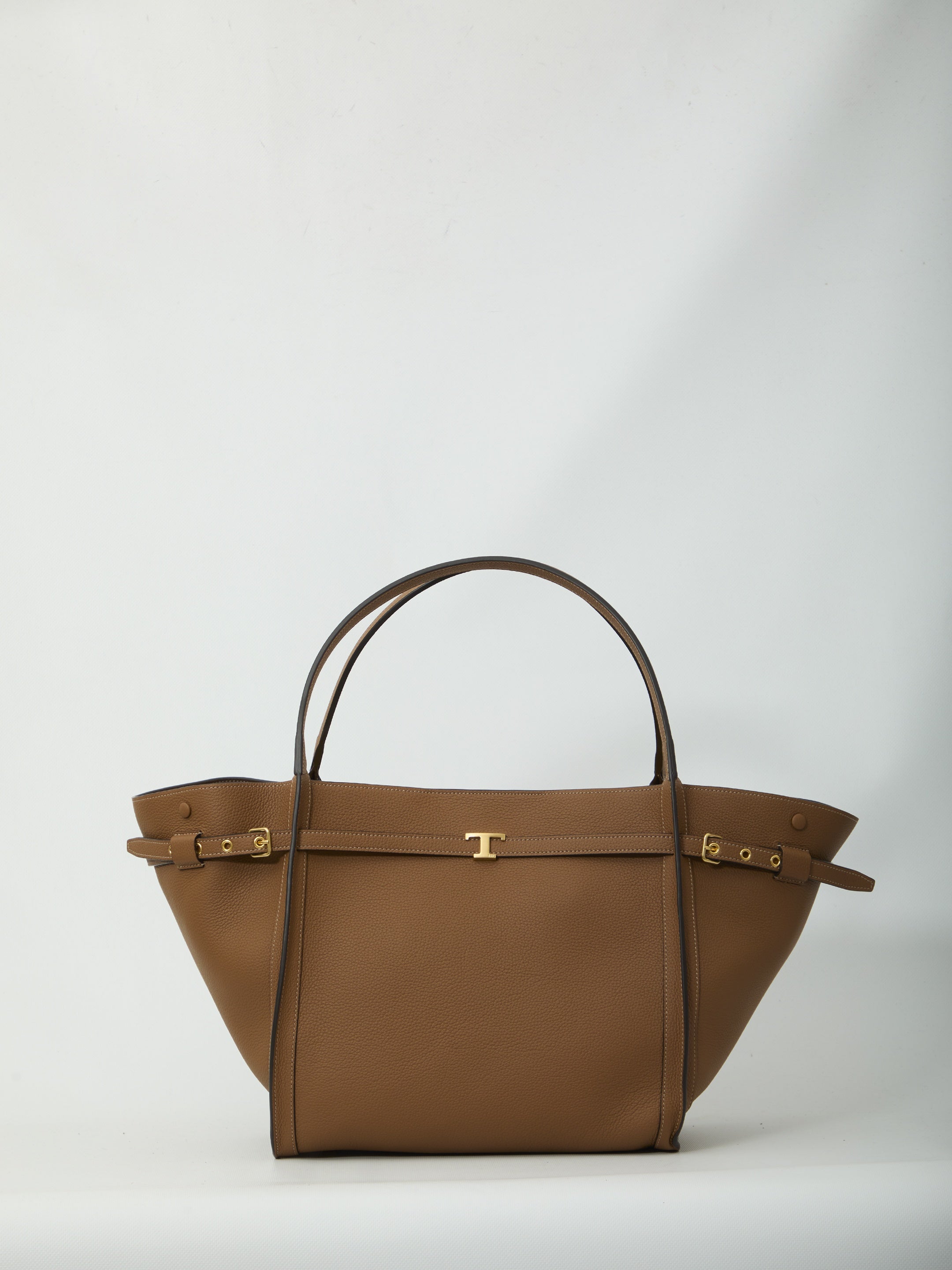 Medium T Signature shopping bag