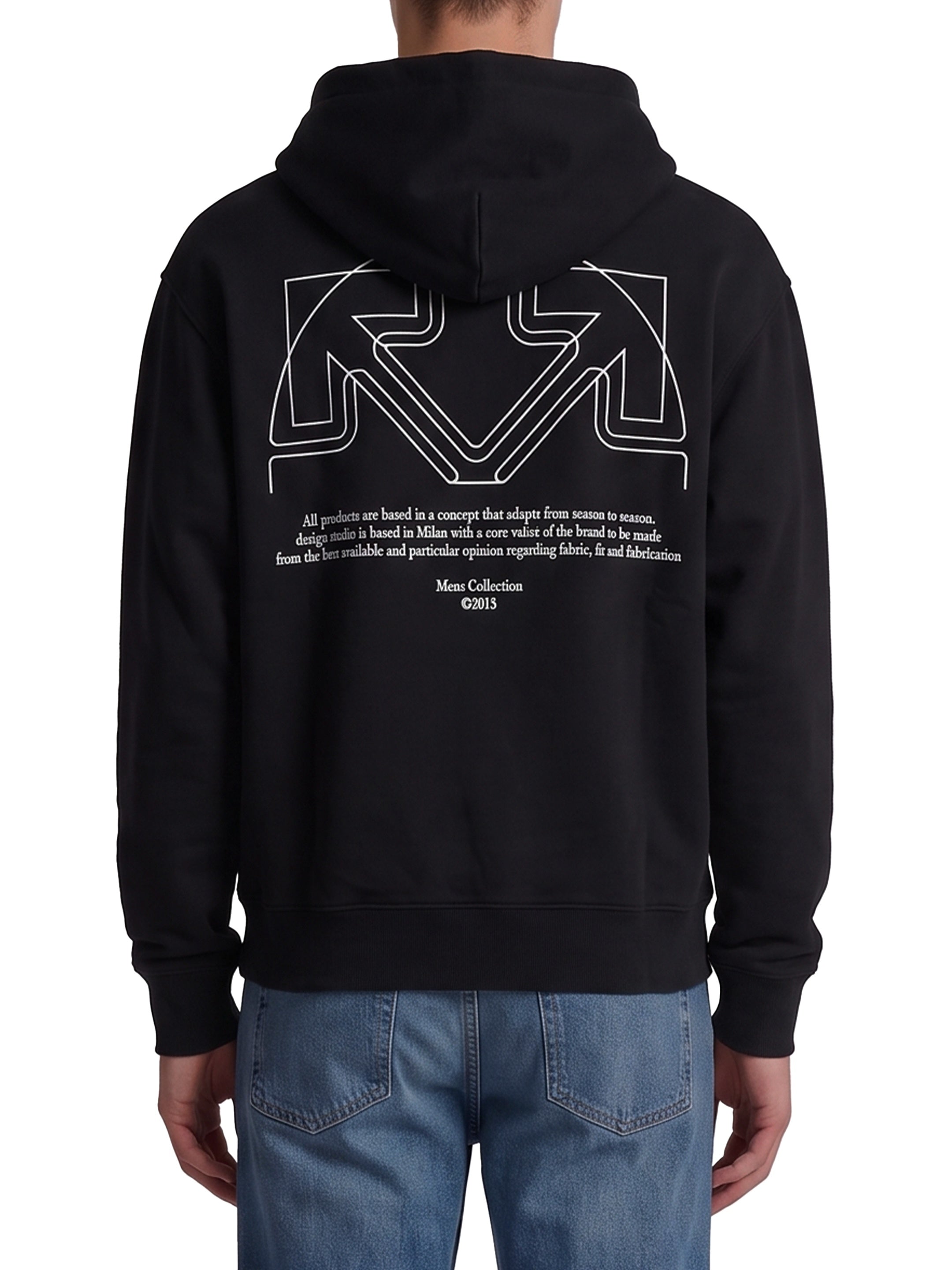 Offline Half Arrow Skate hoodie