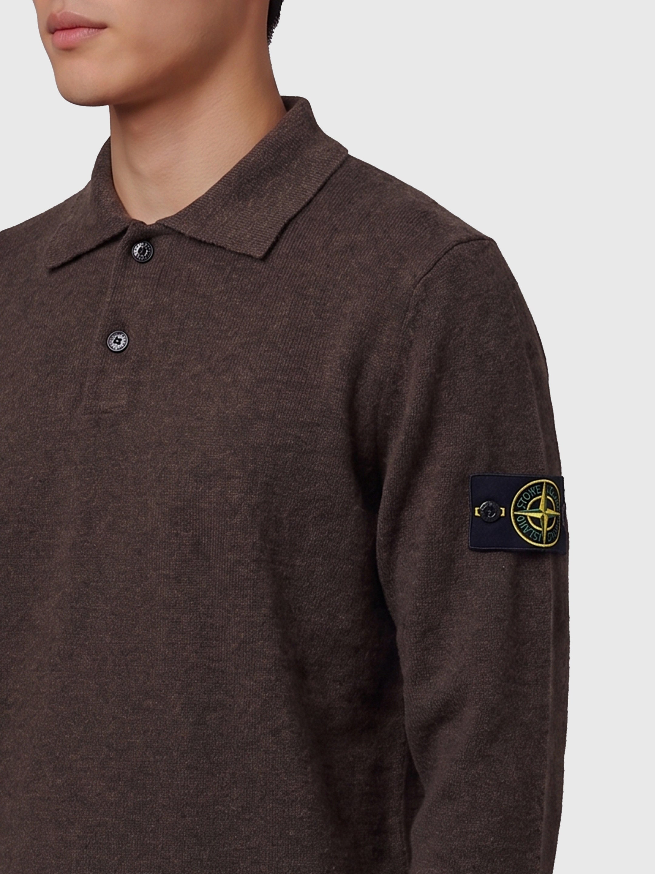 RWS virgin wool polo shirt