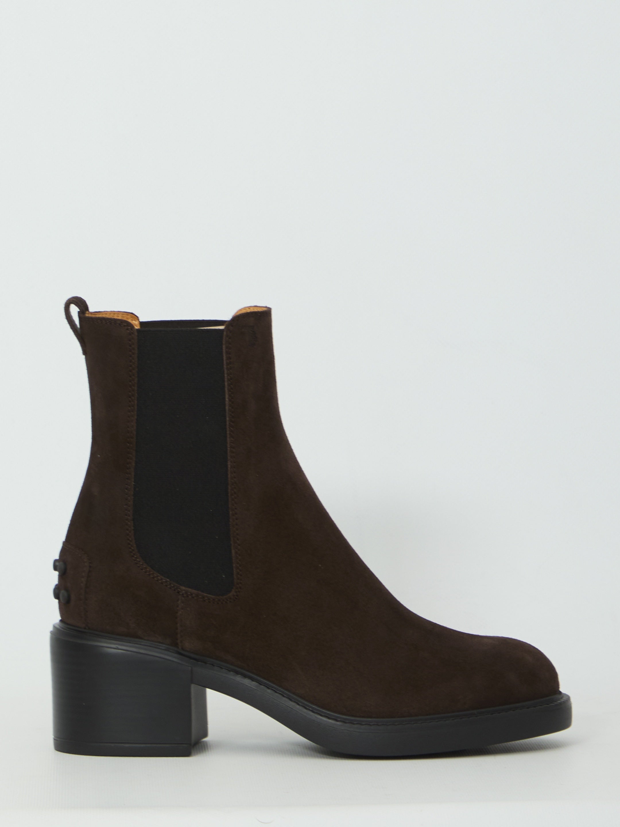 Suede ankle boot