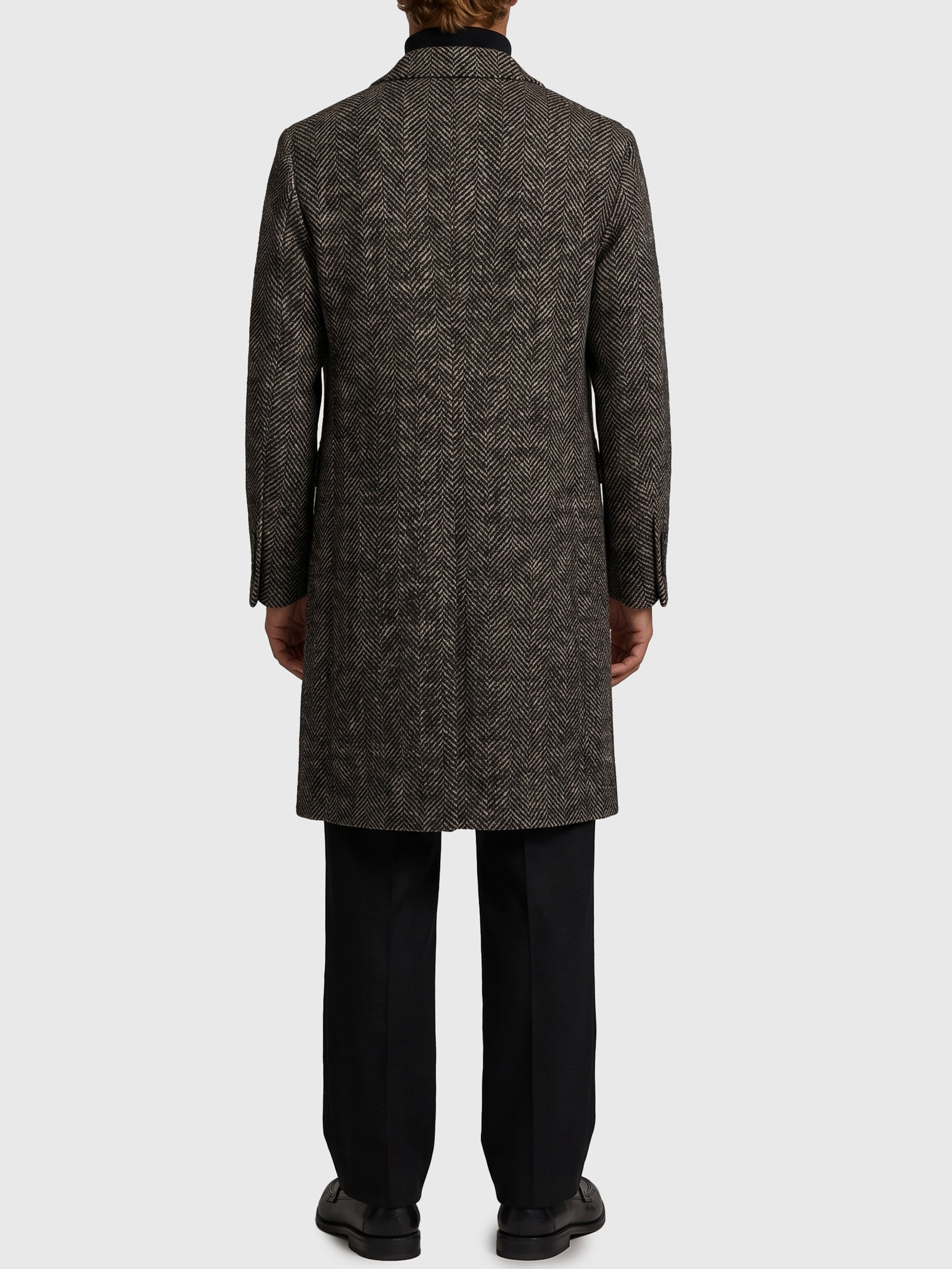 Double-breasted Pino Lerario London coat