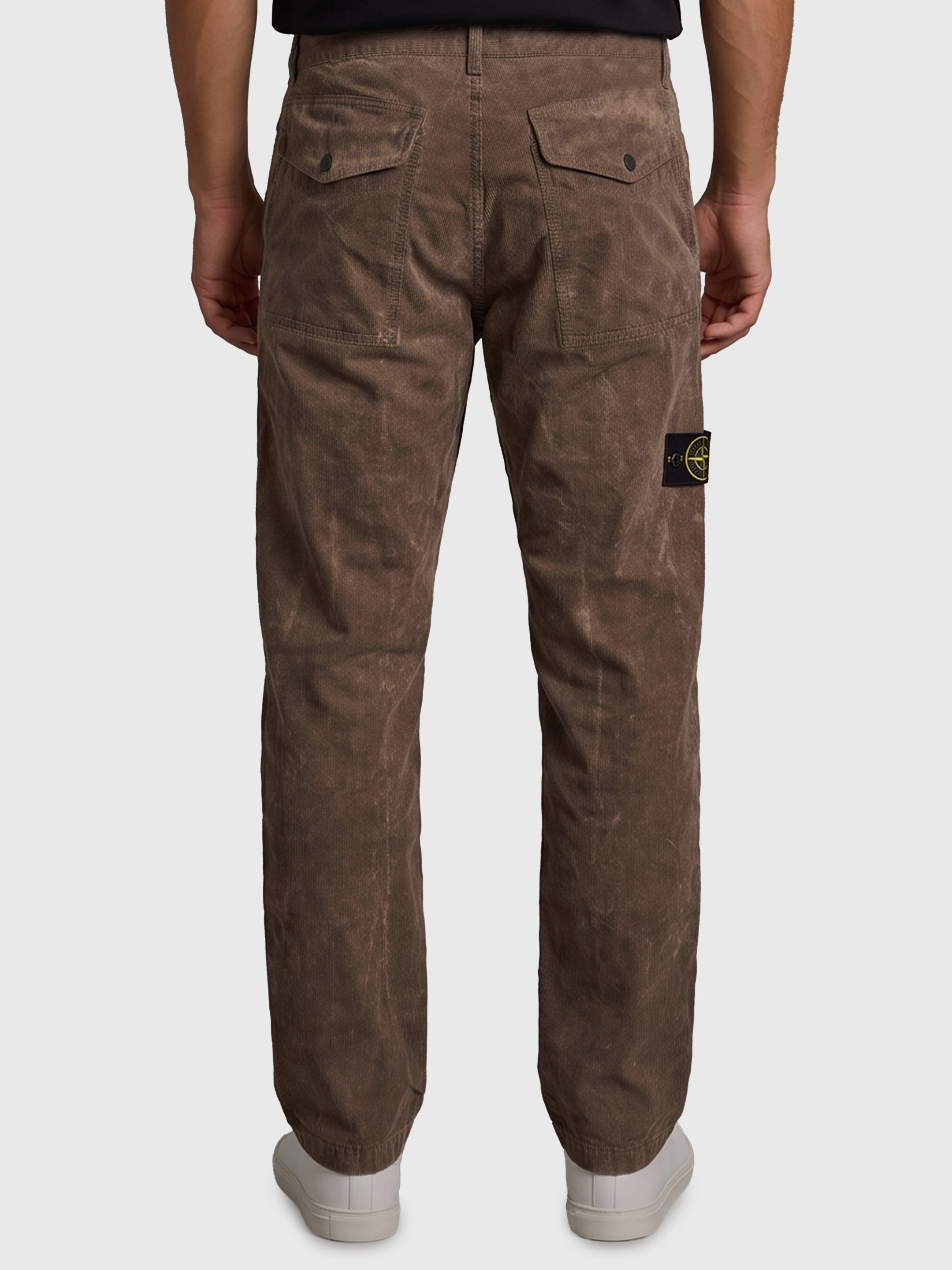 Lead grey trousers