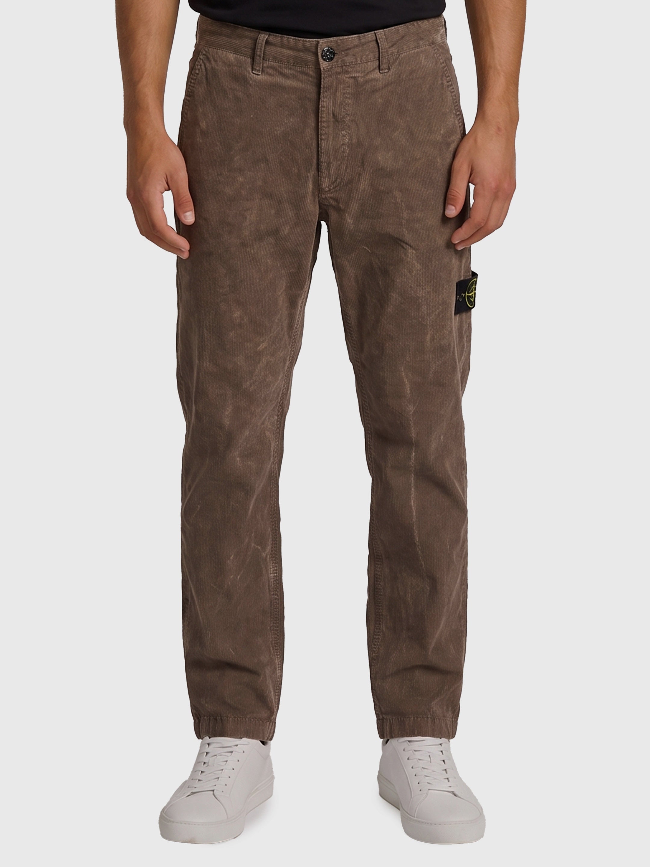 Lead grey trousers