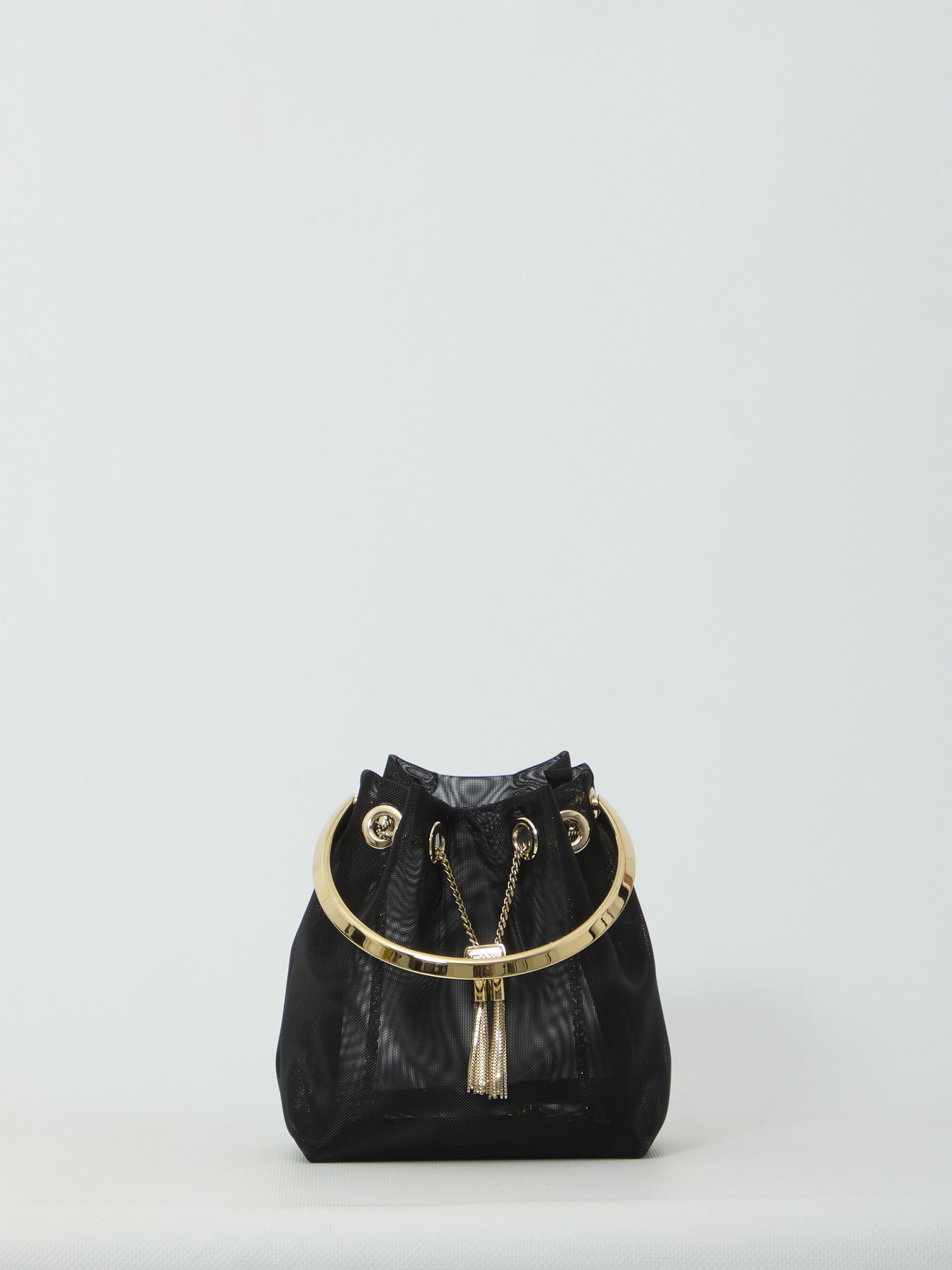 Black mesh Bon Bon bag