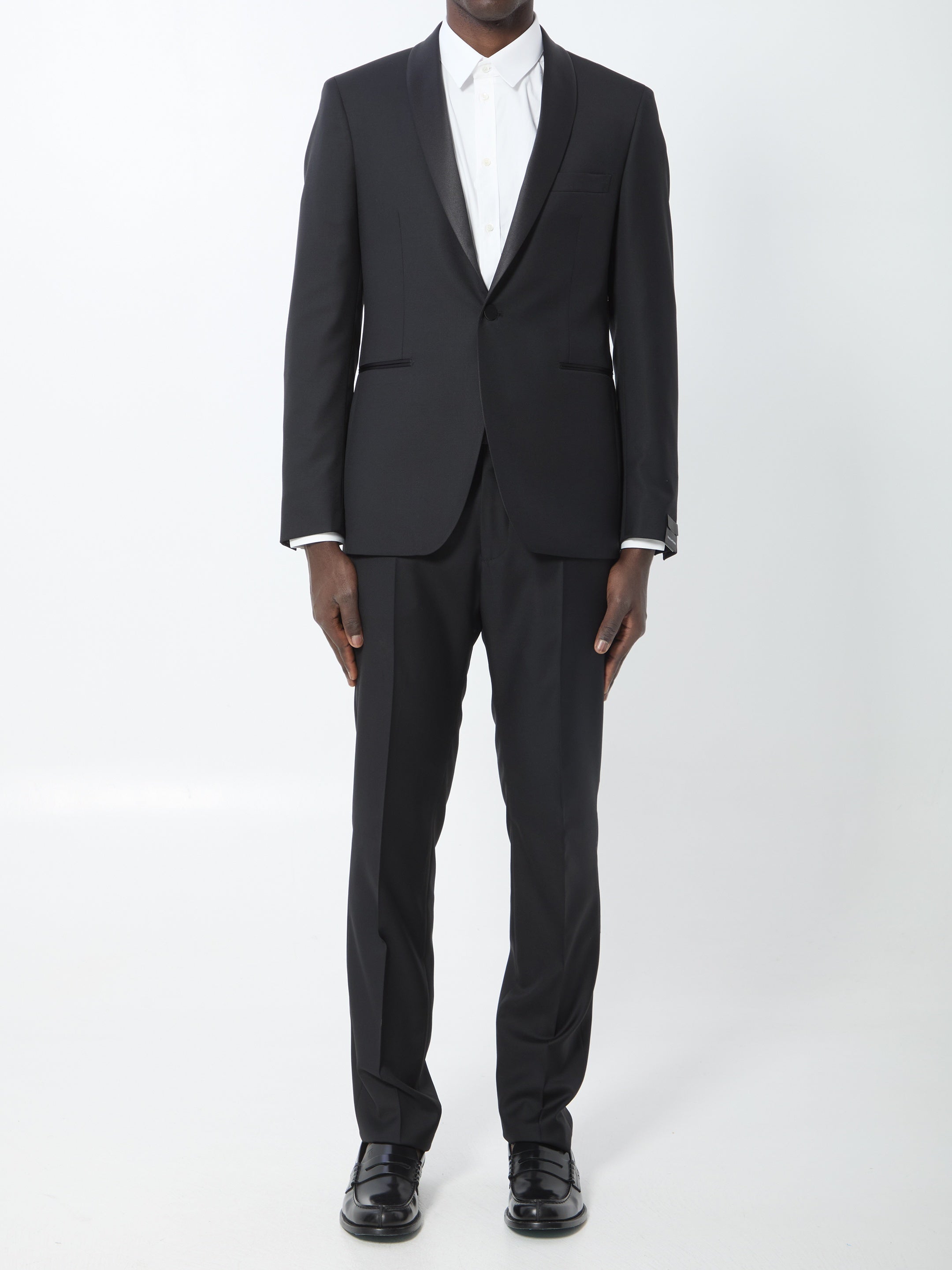 Super 110s virgin wool tuxedo