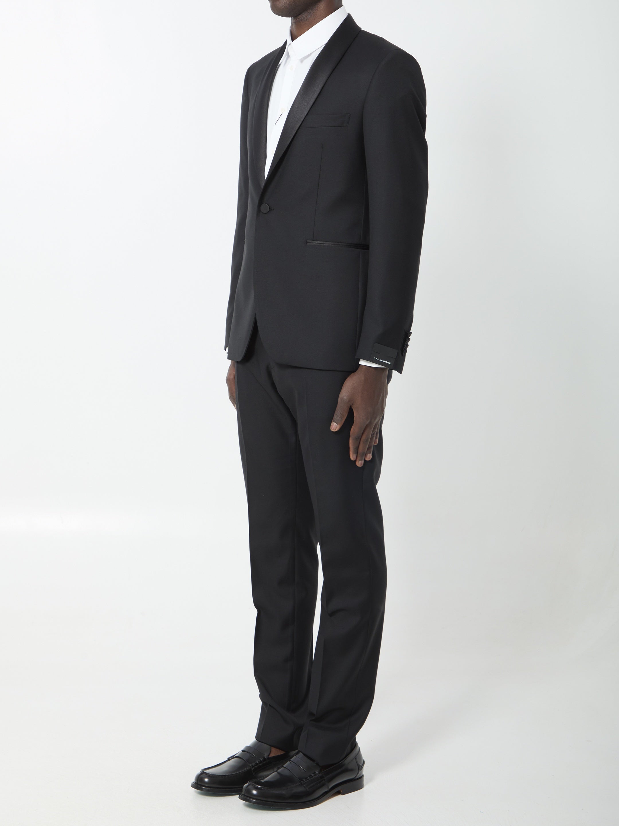 Super 110s virgin wool tuxedo