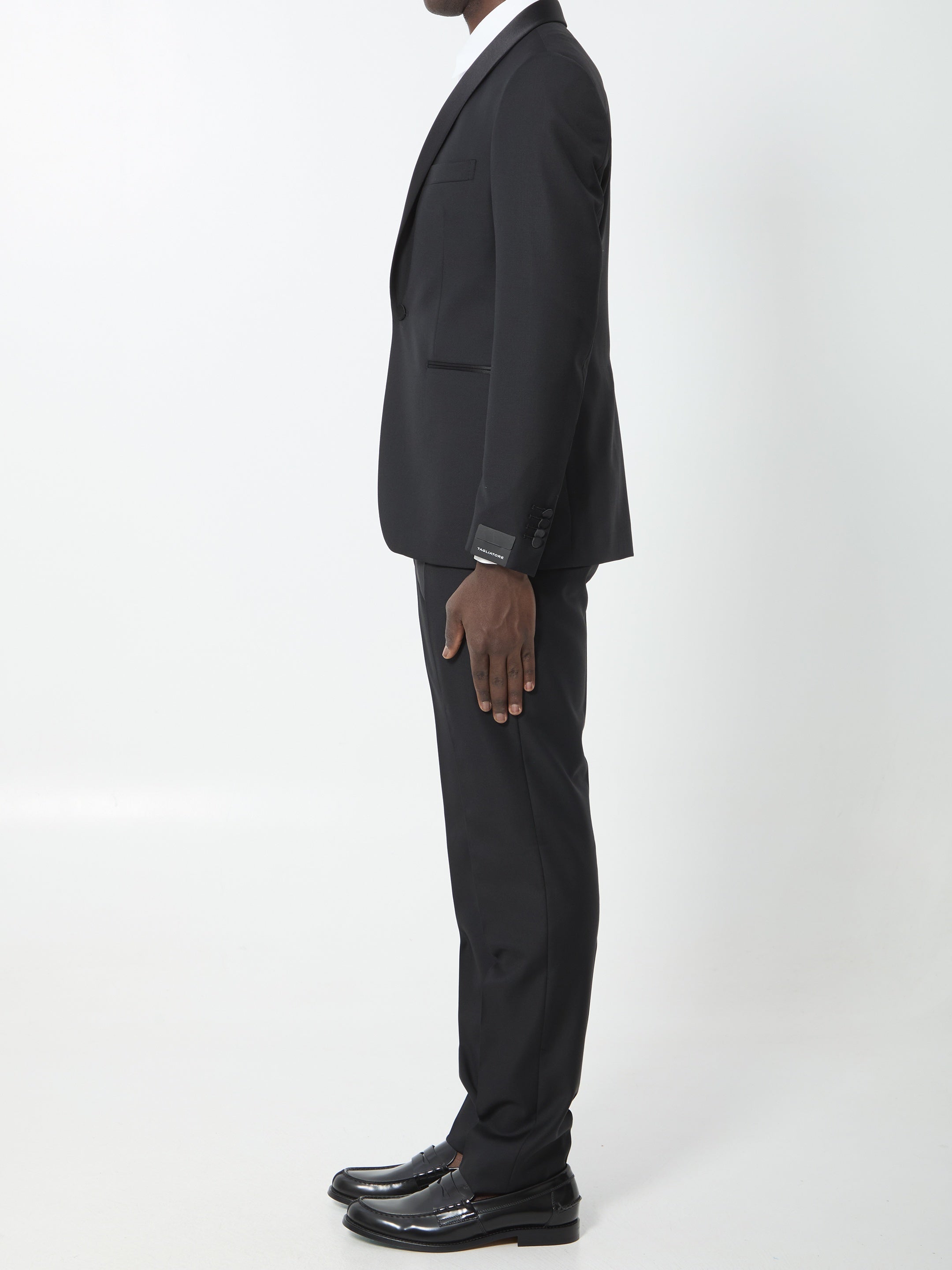 Super 110s virgin wool tuxedo