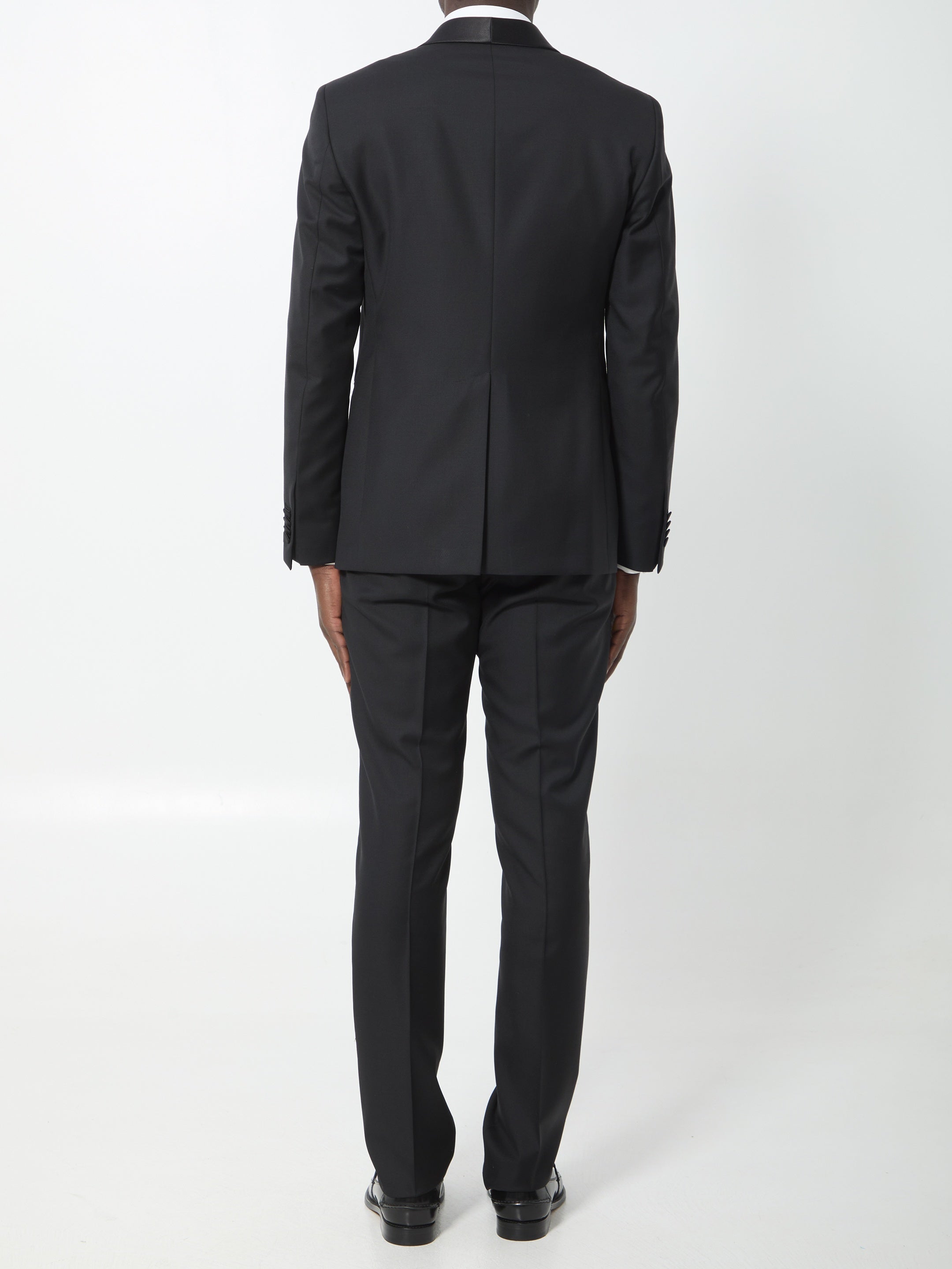 Super 110s virgin wool tuxedo