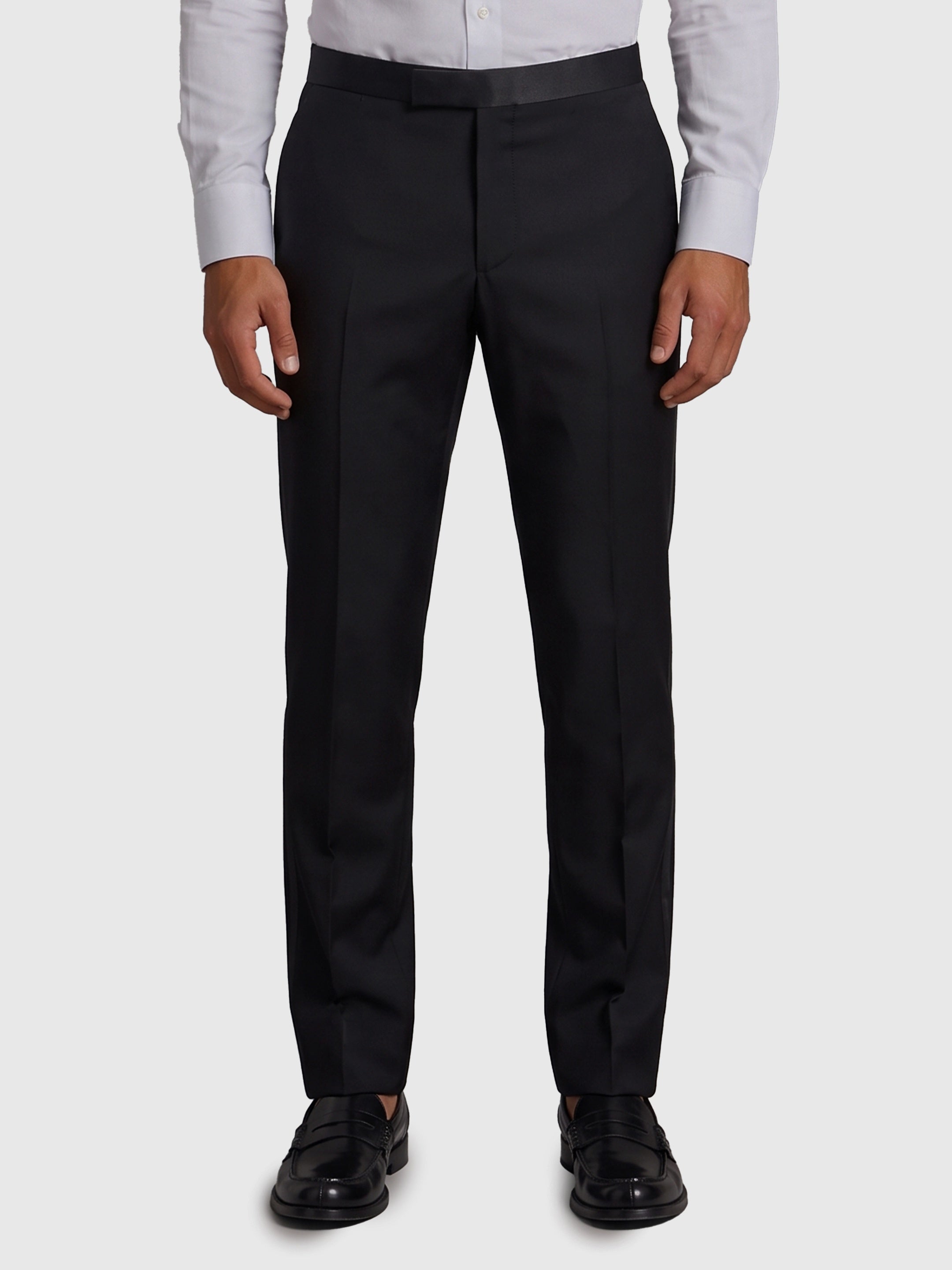 Super 110s virgin wool tuxedo