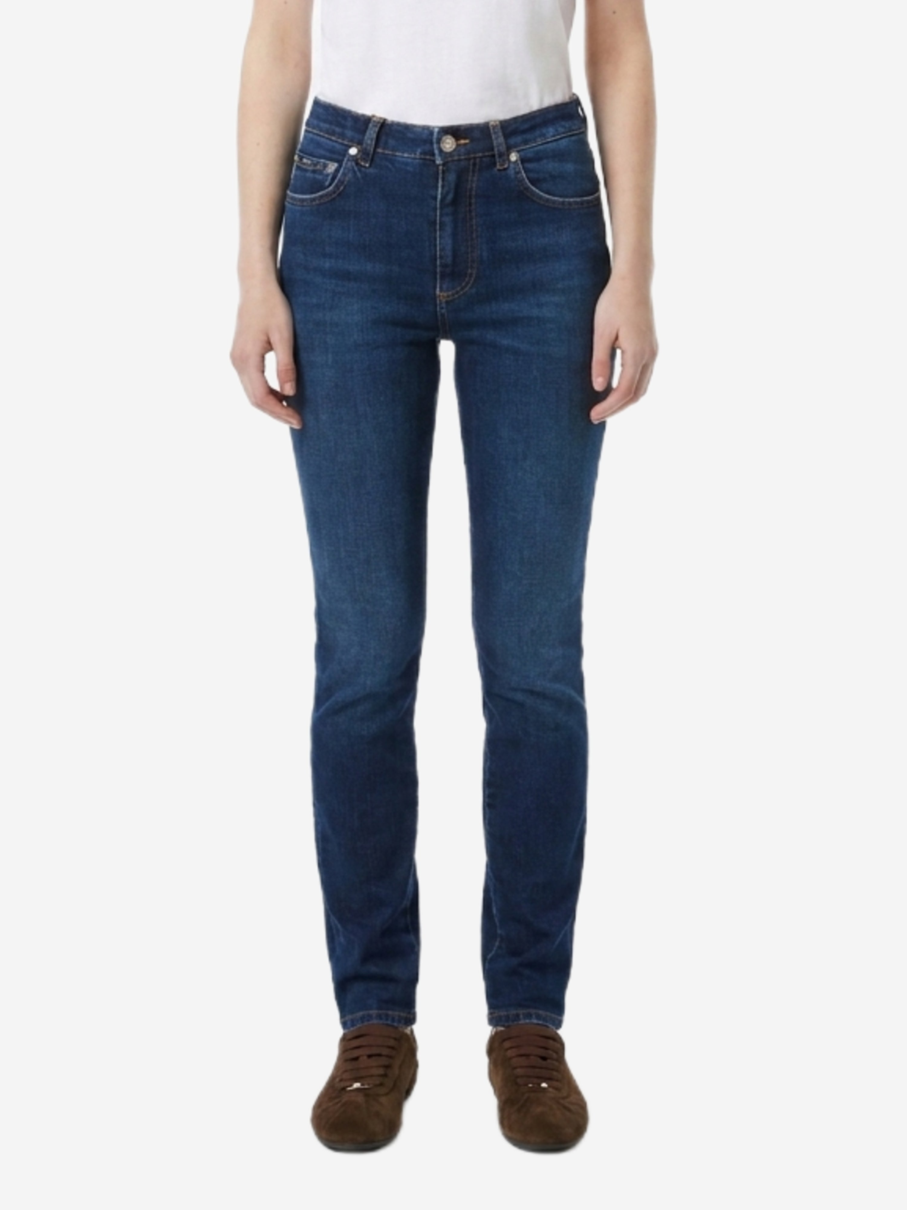 Skinny fit denim jeans