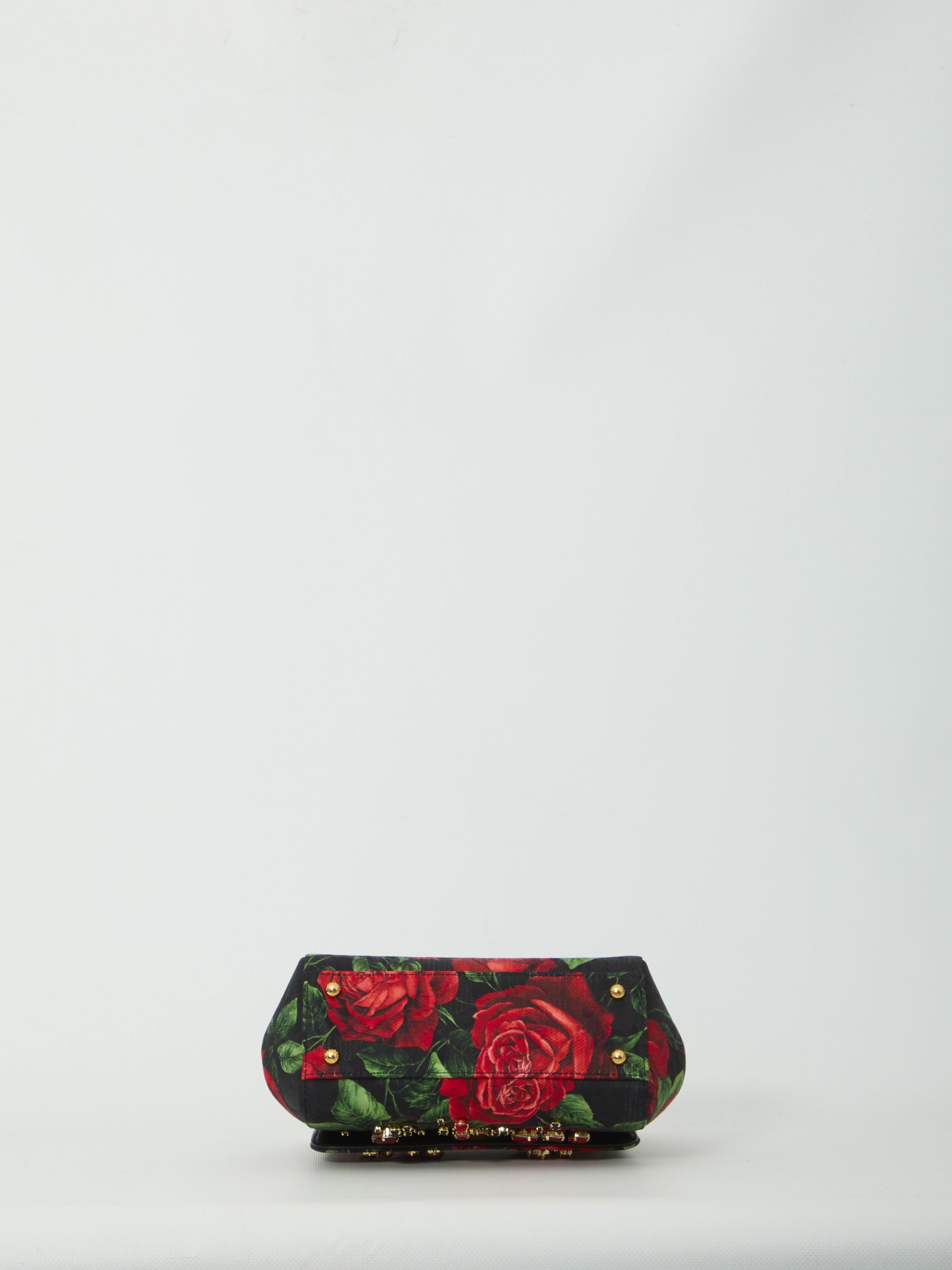 Small Sicily handbag in Red Rose