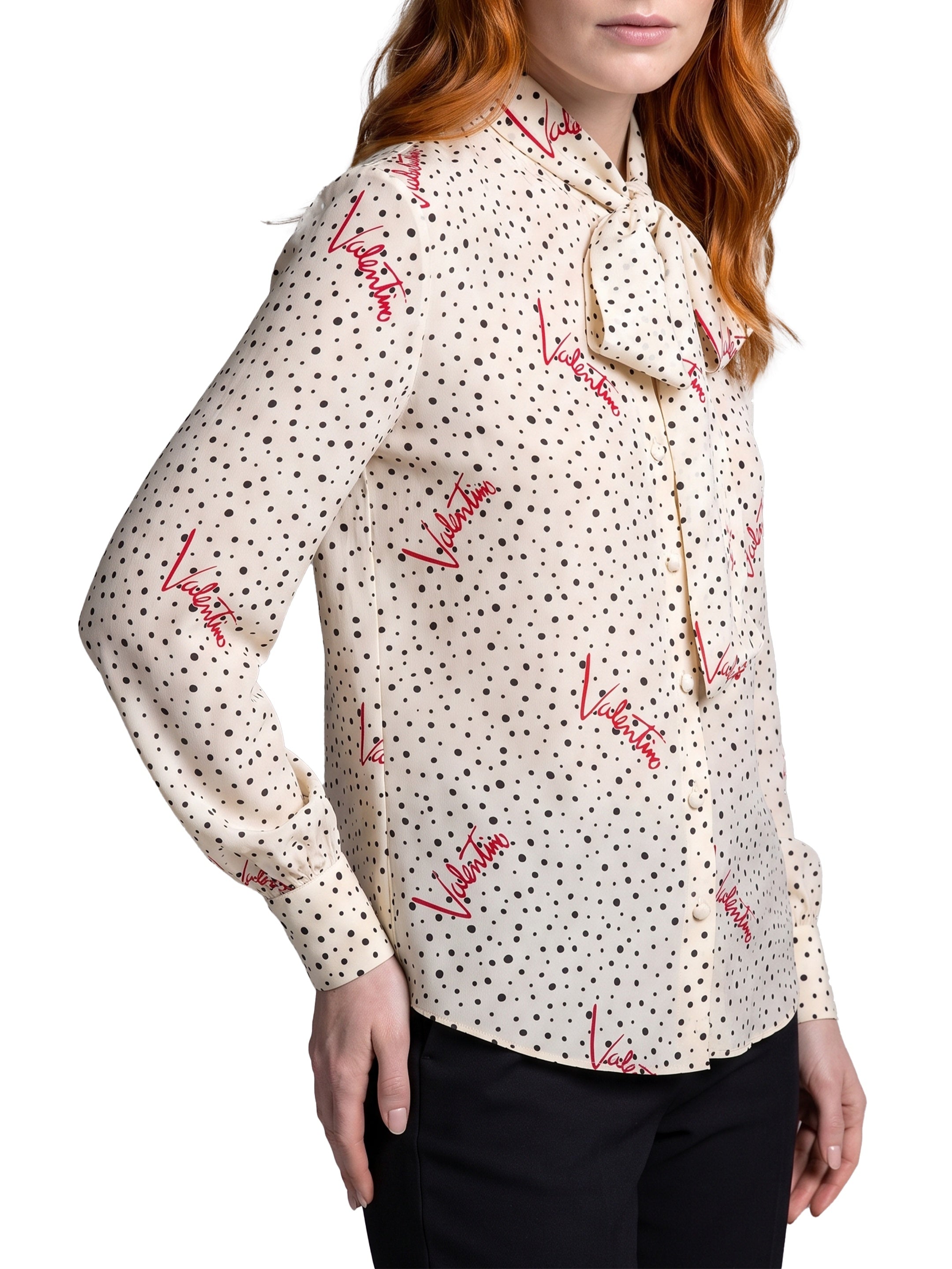 Silk Pludsepois Bubble shirt