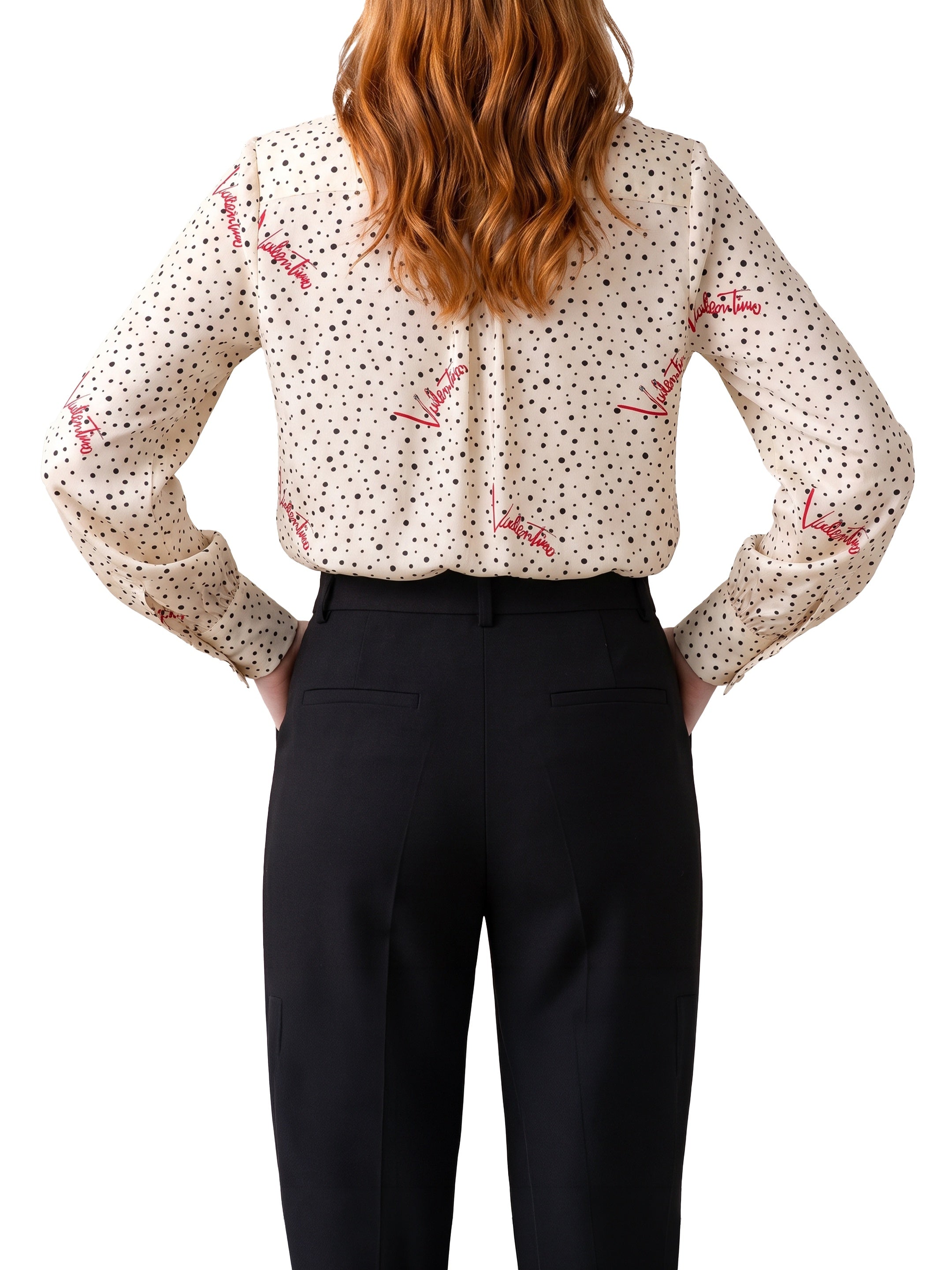 Silk Pludsepois Bubble shirt