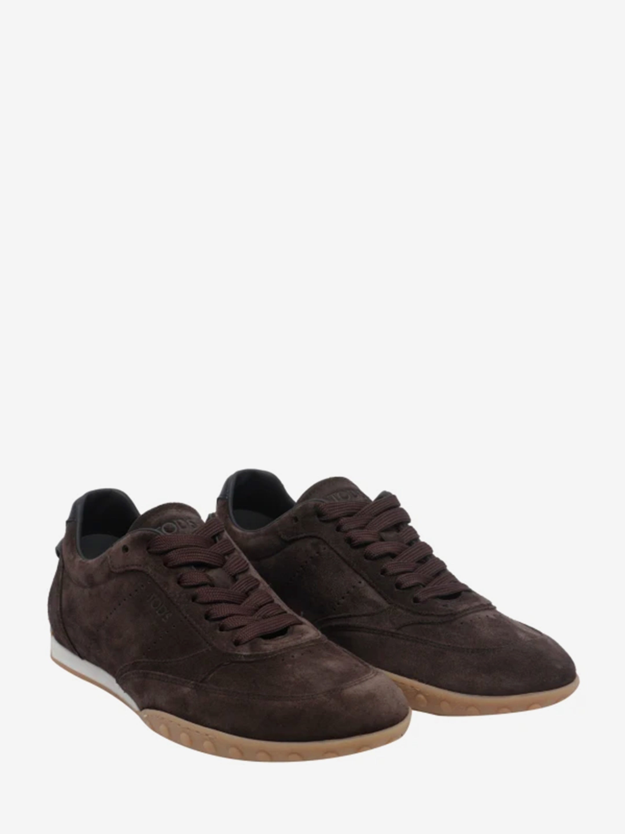 Moor brown suede sneakers