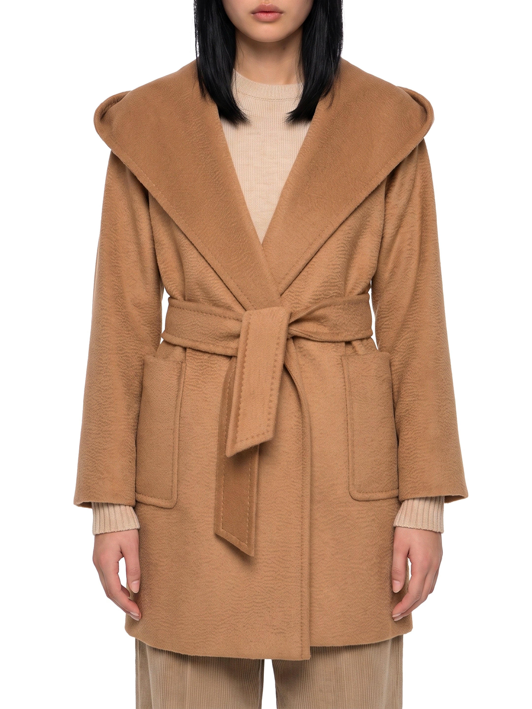 Camel Rialto dressing gown coat