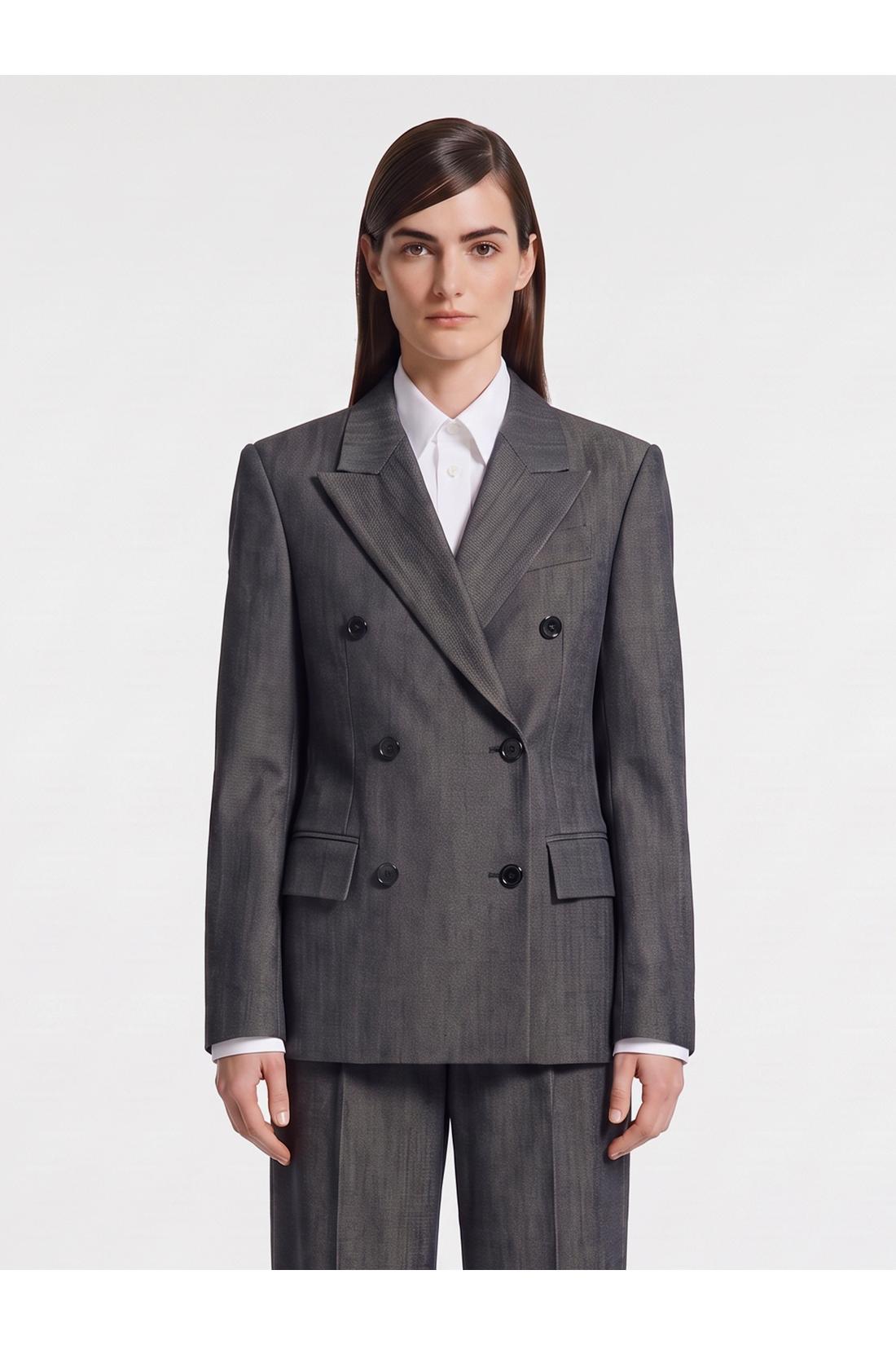 Double-breasted tailored jacket