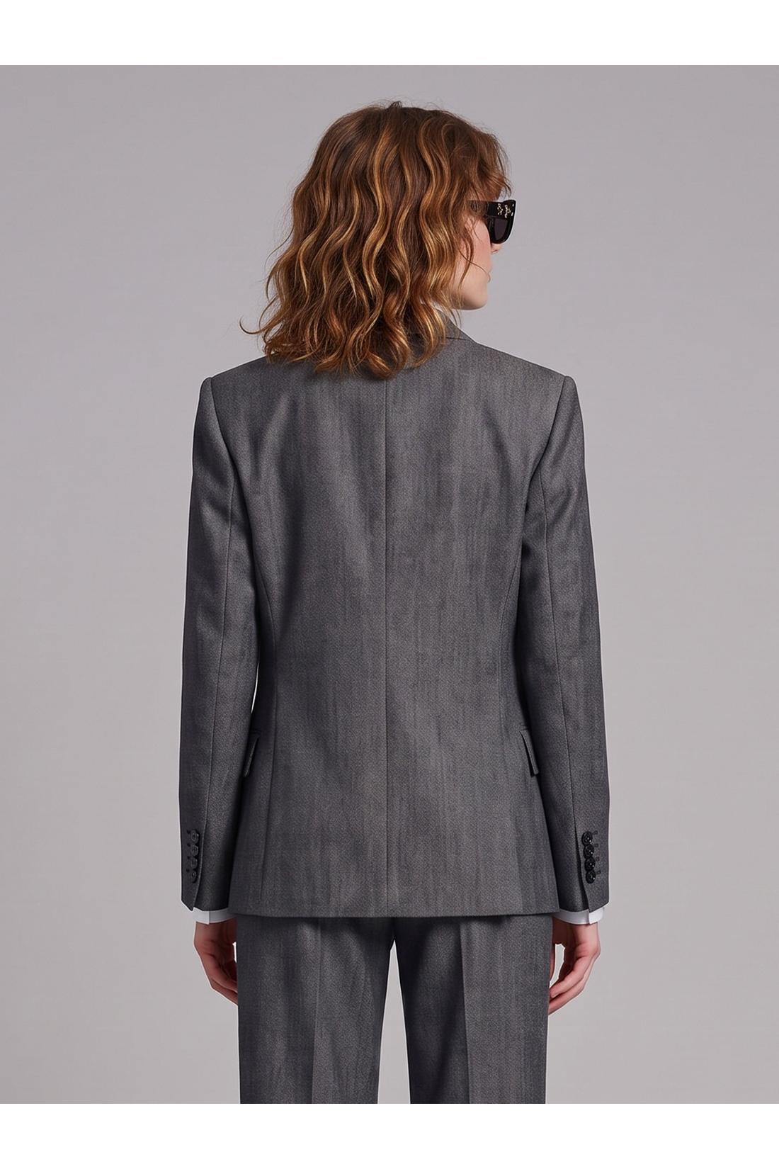 Double-breasted tailored jacket