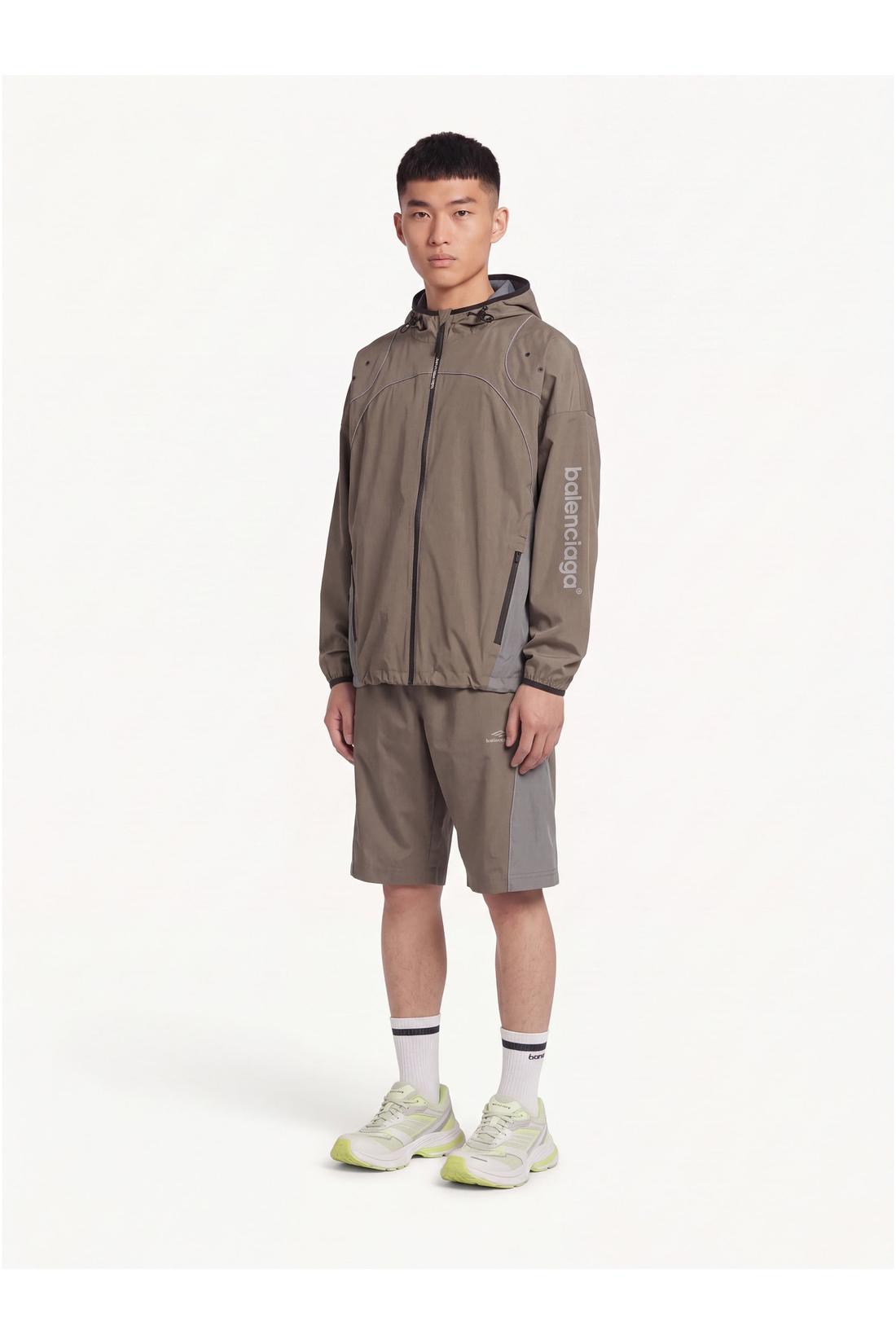 Techwear zip jacket