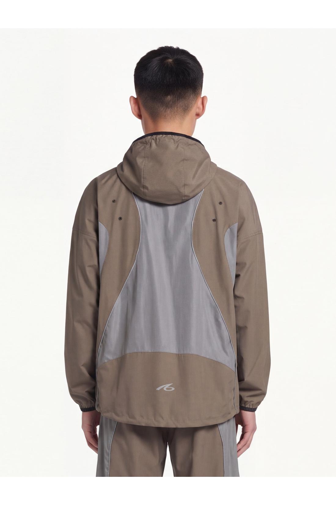 Techwear zip jacket