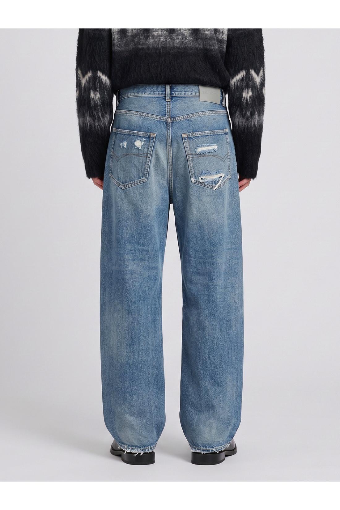 Balenciaga Dark blue baggy jeans, Taschen