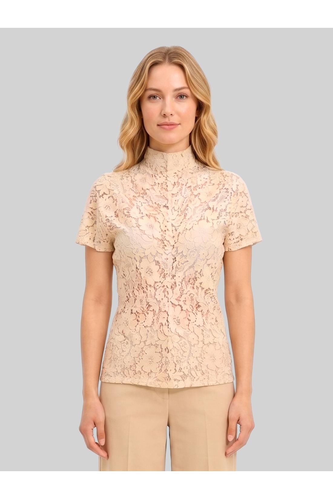 Sutton new york Lace top in white, Shirts