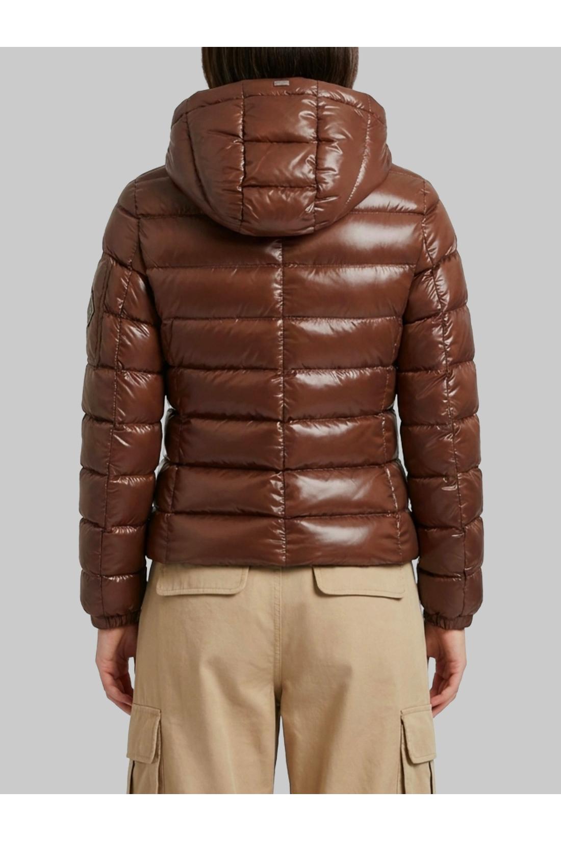 Brown short down jacket