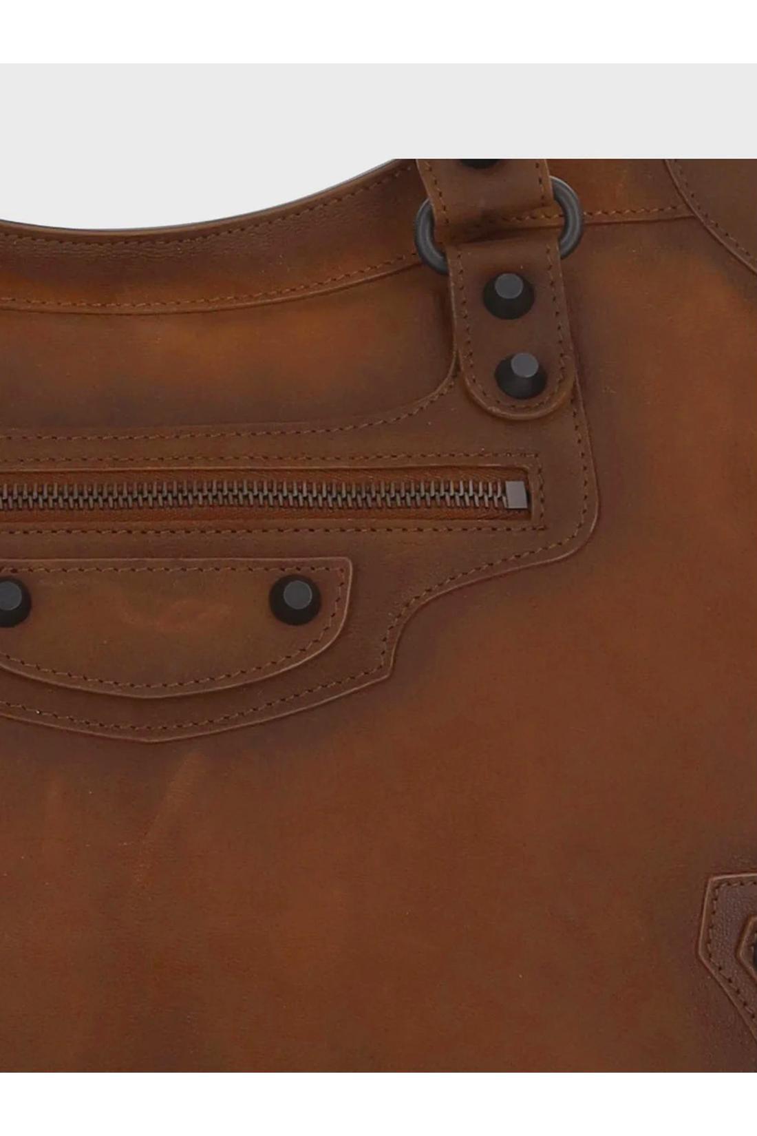 Balenciaga Medium Le City bag in caramel, Taschen