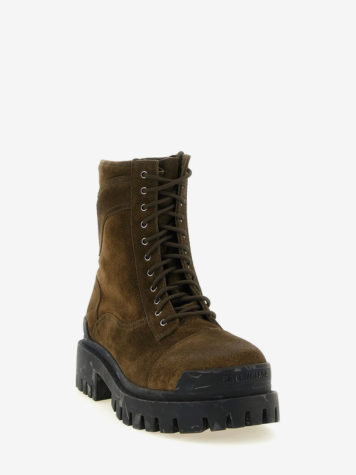 Olive Combat Strike boots
