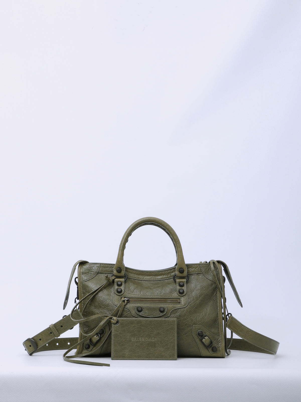 Small Le City bag in army green