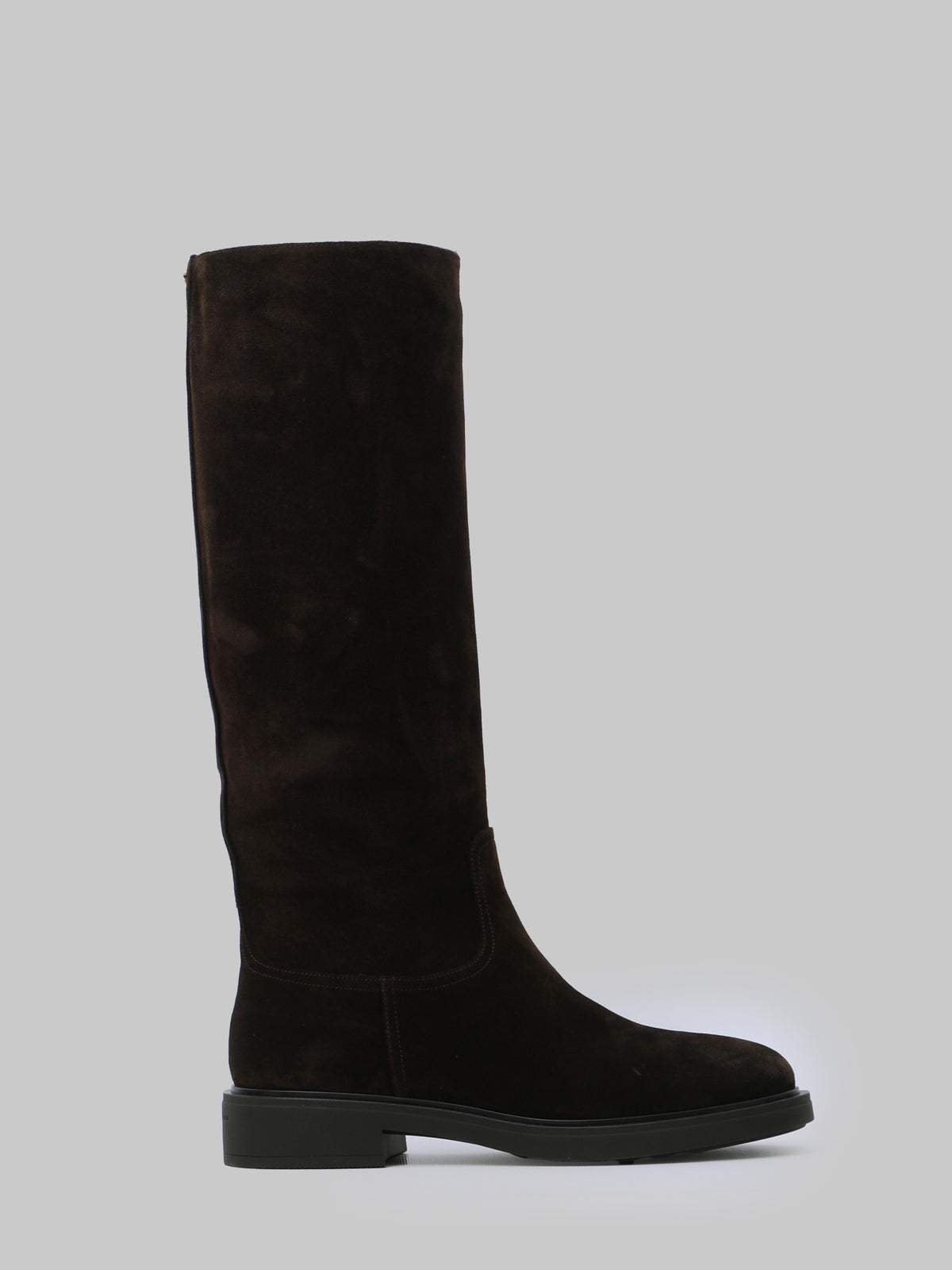 Ascott boots in moka suede