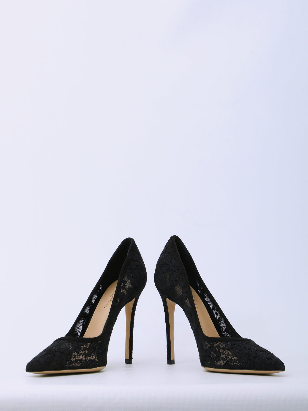 Gianvito Rossi Claudia Lyon 100 lace pumps, Pumps