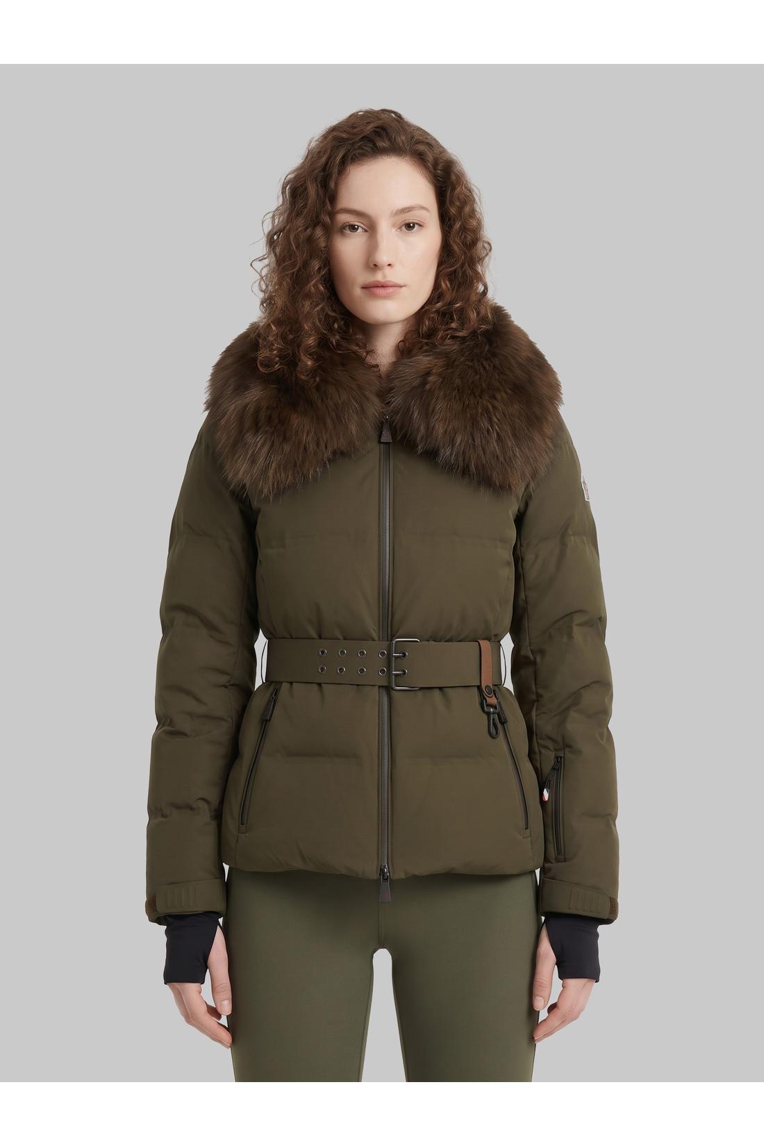 Moncler Grenoble Sioule short down jacket with fur, Jacken & Mäntel