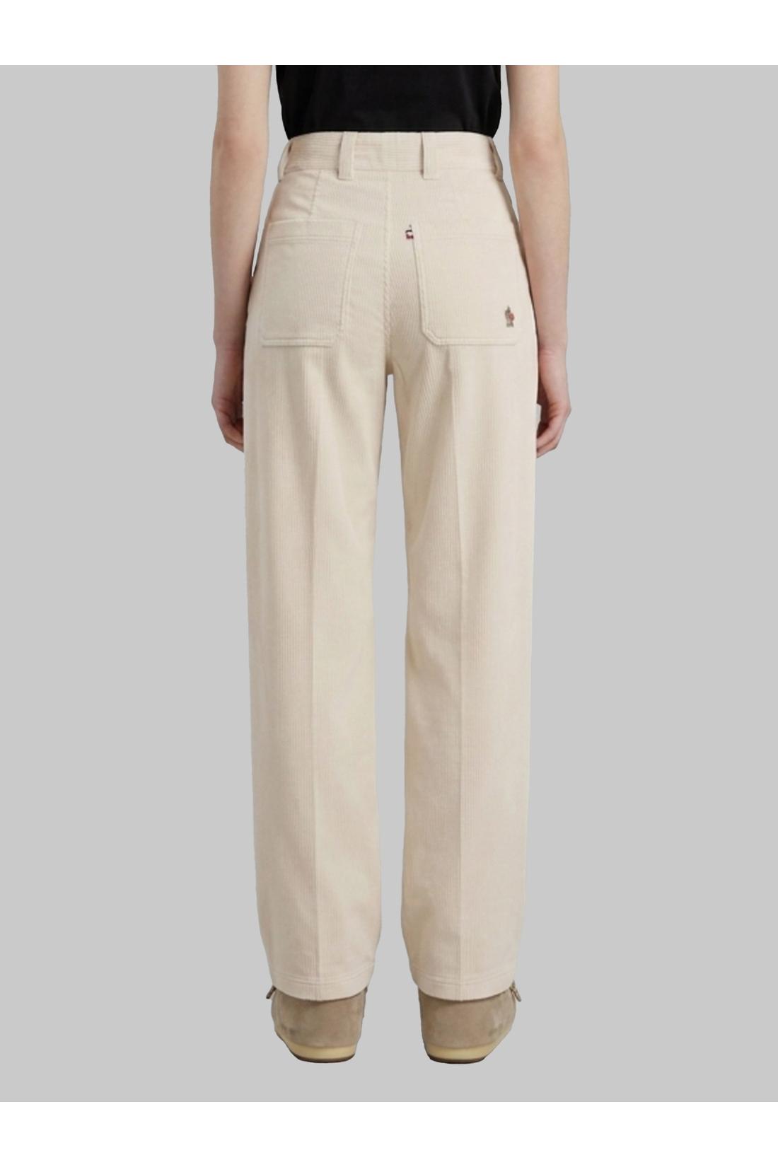 Moncler Grenoble Wide-leg corduroy pants, Hosen