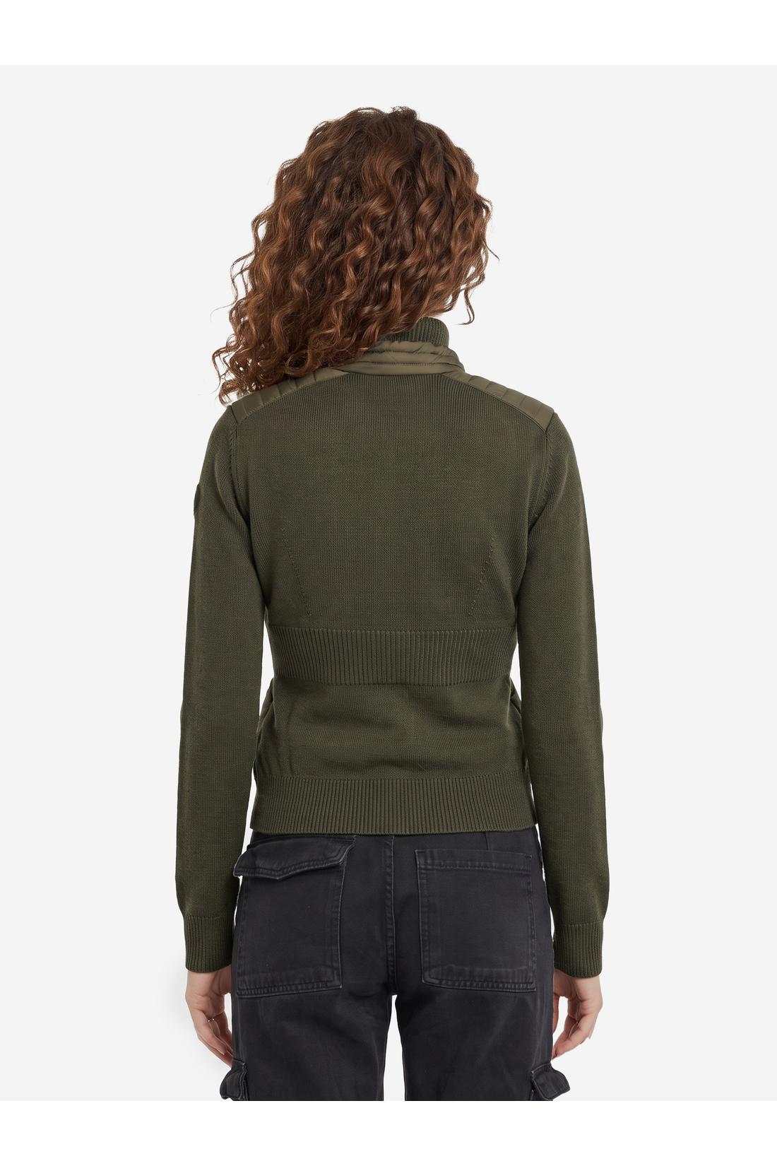 Moncler Grenoble Padded wool-blend cardigan, Strick & Pullover
