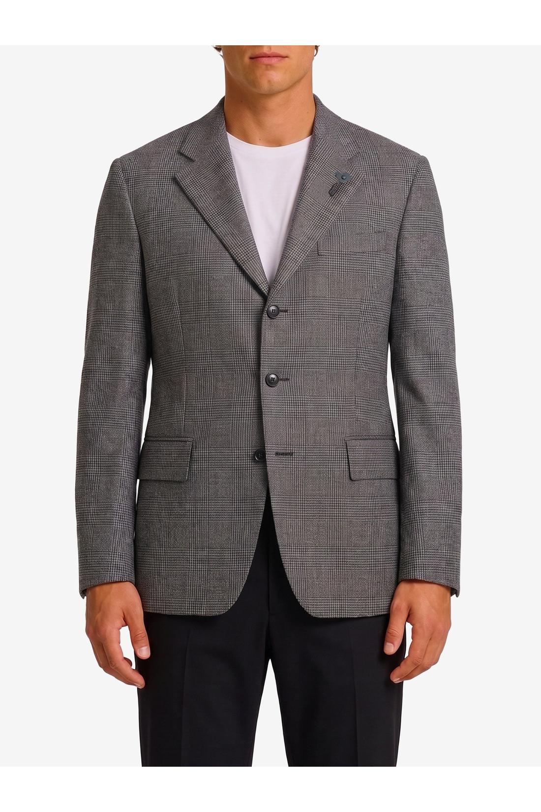 Lardini Le Origini single-breasted virgin wool jacket, Jacken & Mäntel